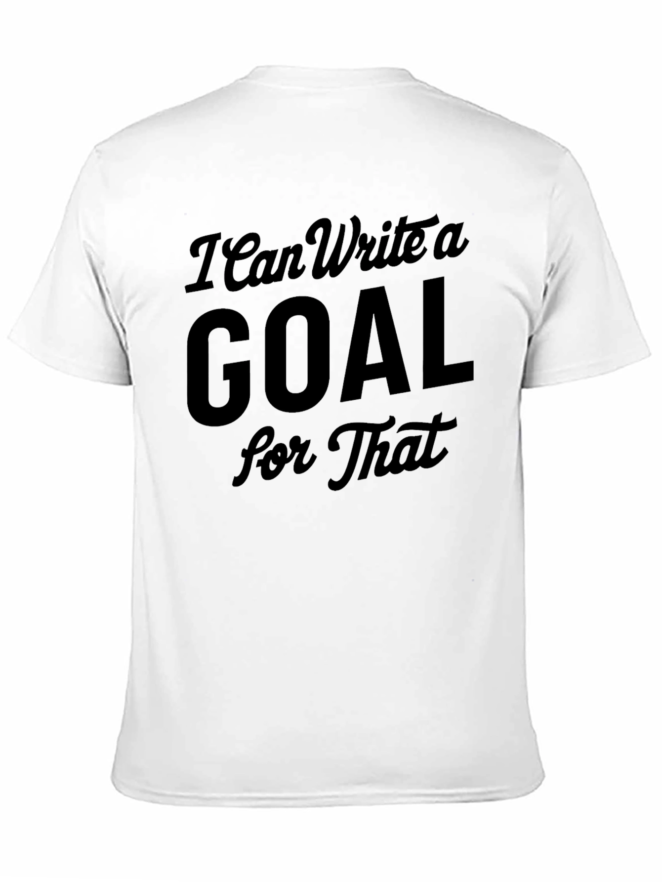 Goal Setter Black T-Shirt