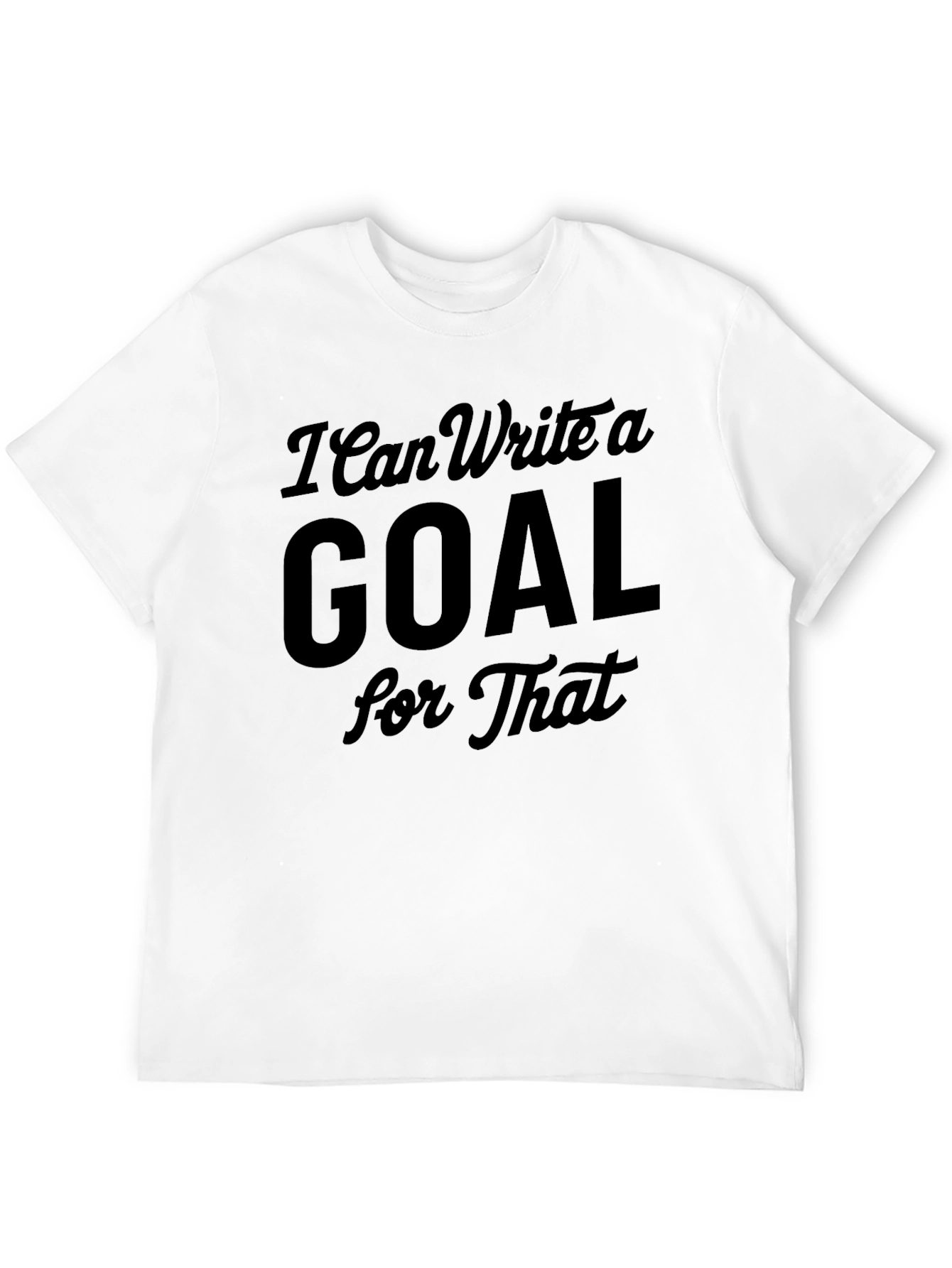 Goal Setter Black T-Shirt