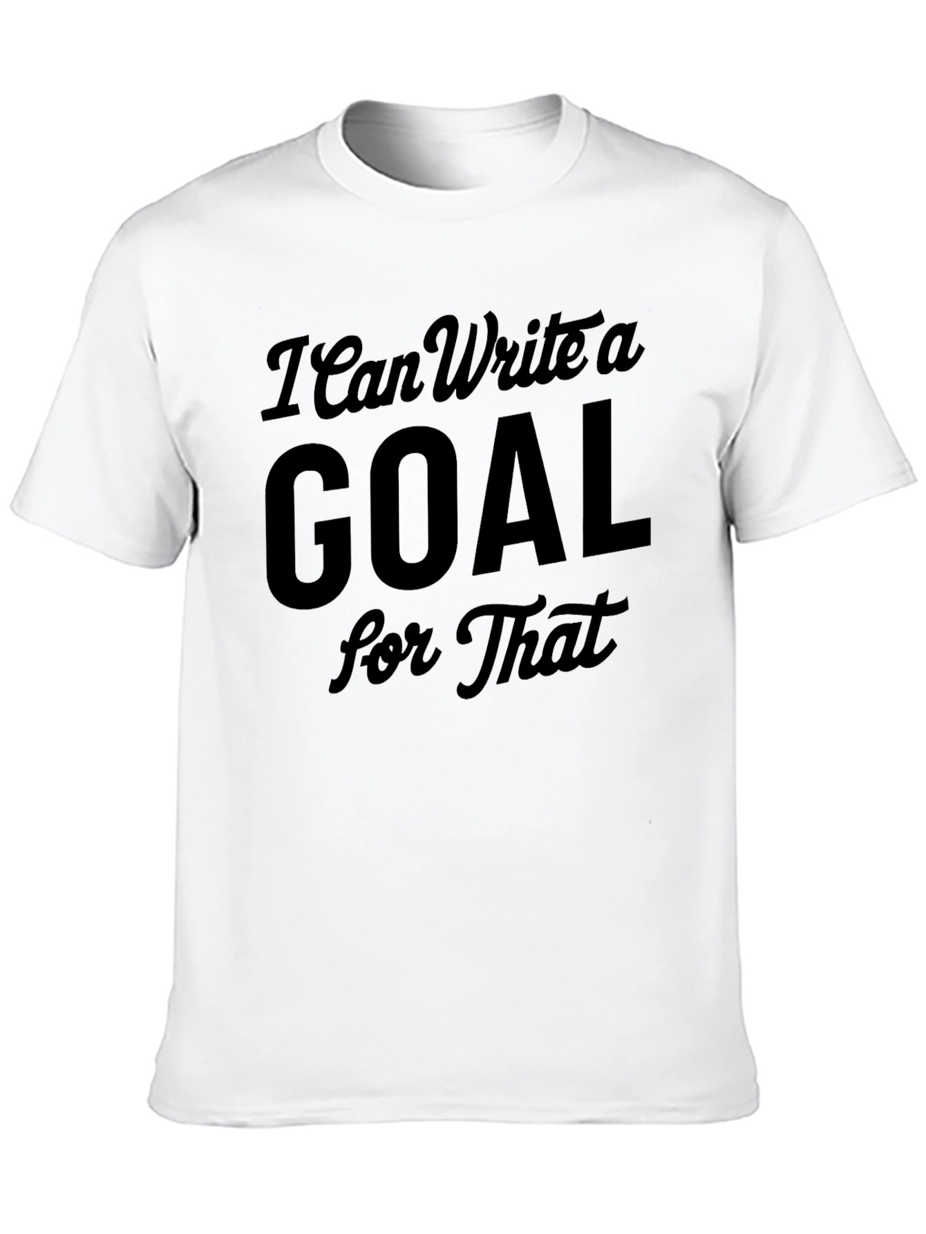 Goal Setter Black T-Shirt
