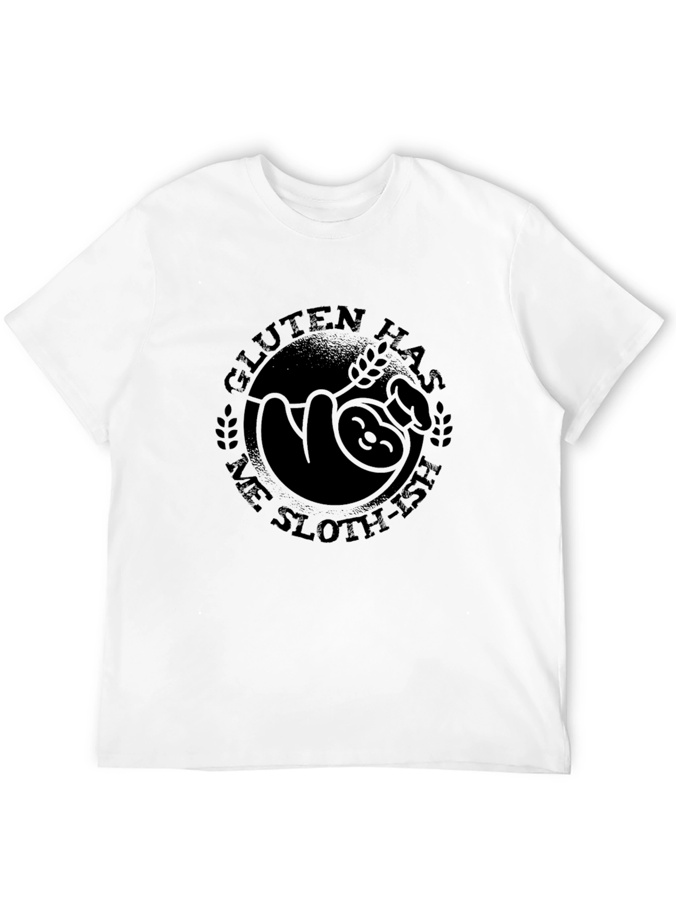 Gluten Has Me Sloth-Ish T-Shirt - Funny Tee