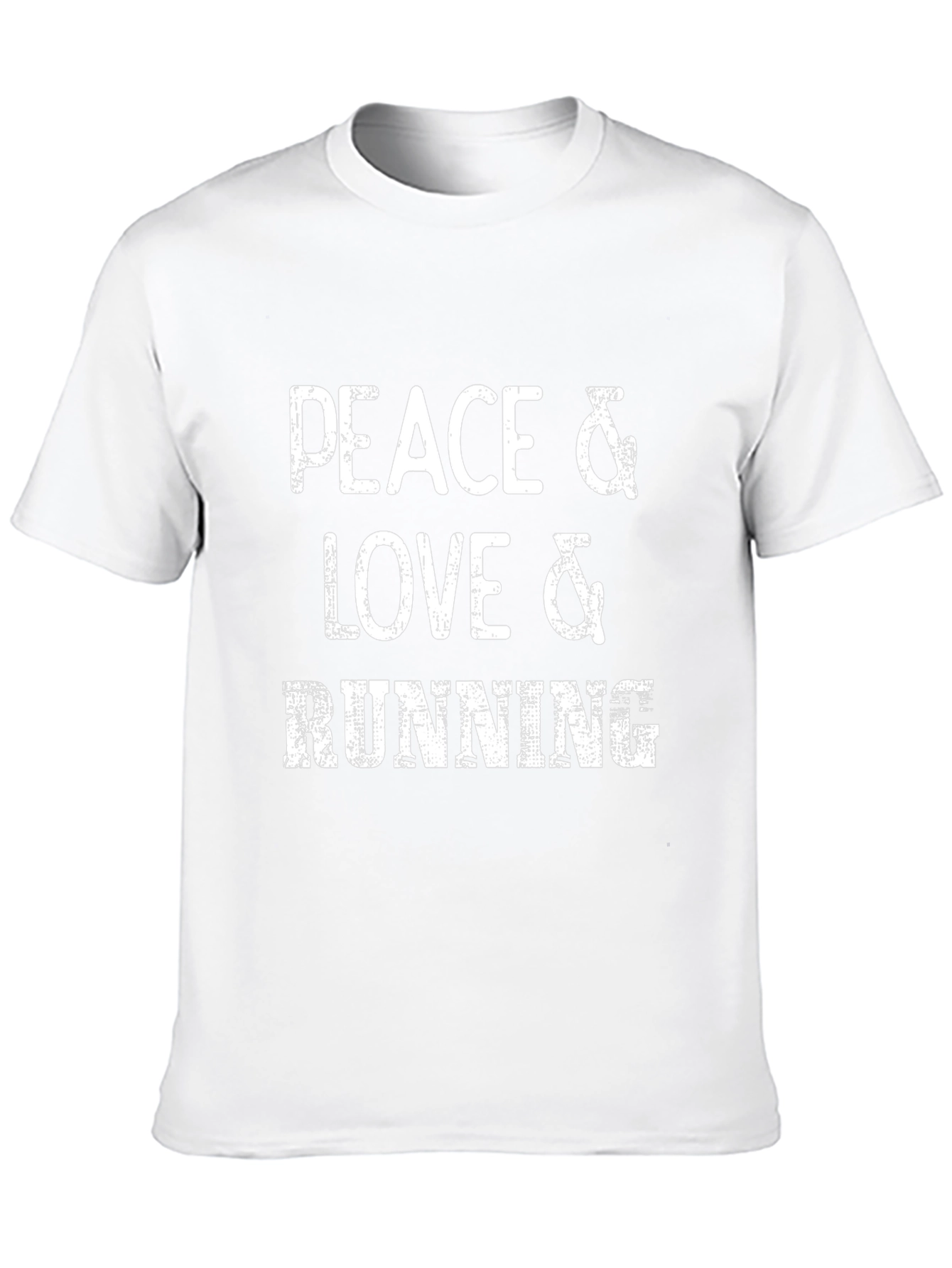 Peace Love Running Graphic Tee
