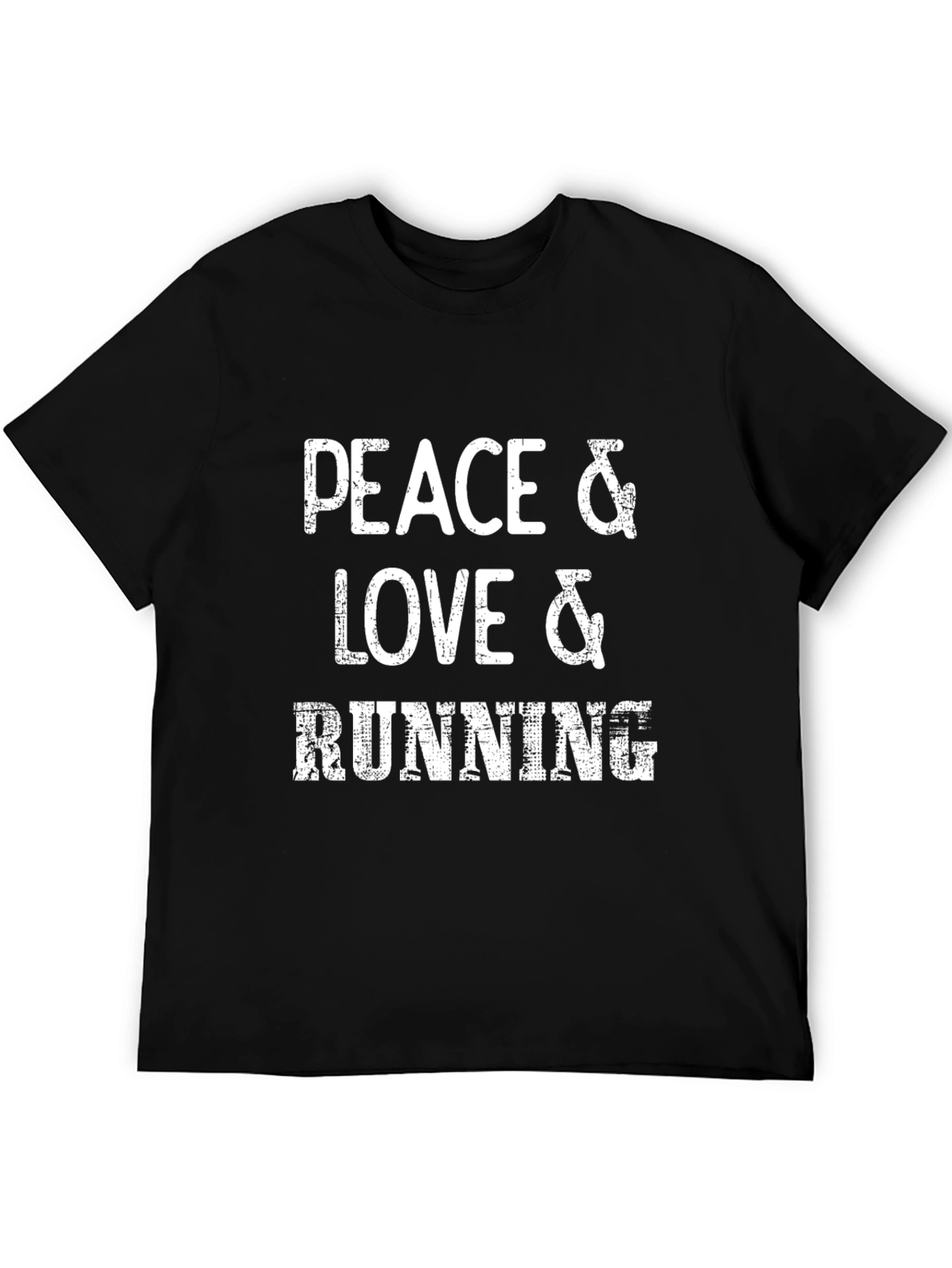 Peace Love Running Graphic Tee