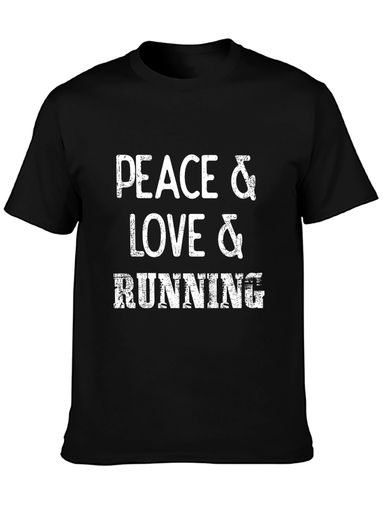 Peace Love Running Graphic Tee