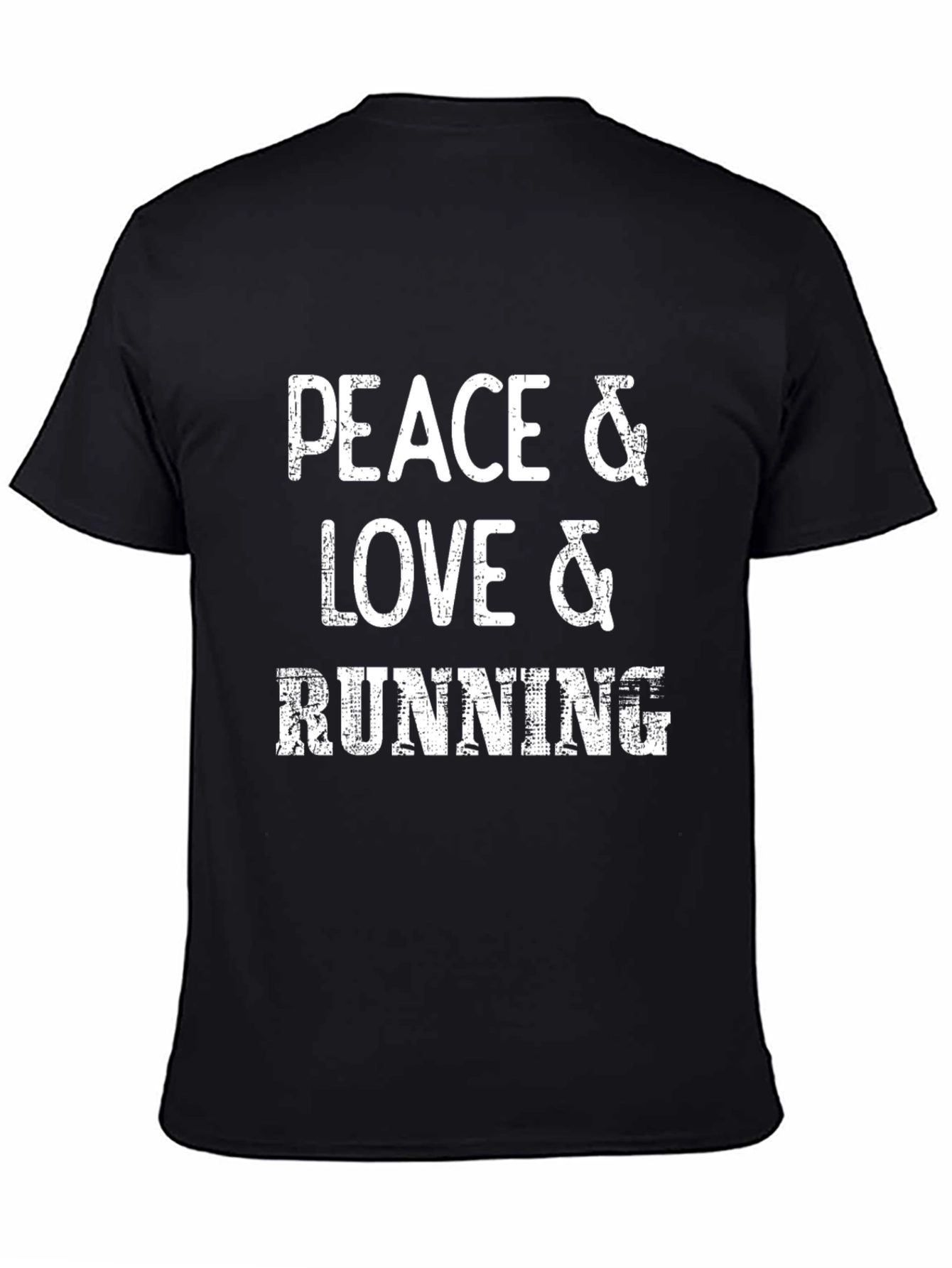 Peace Love Running Graphic Tee