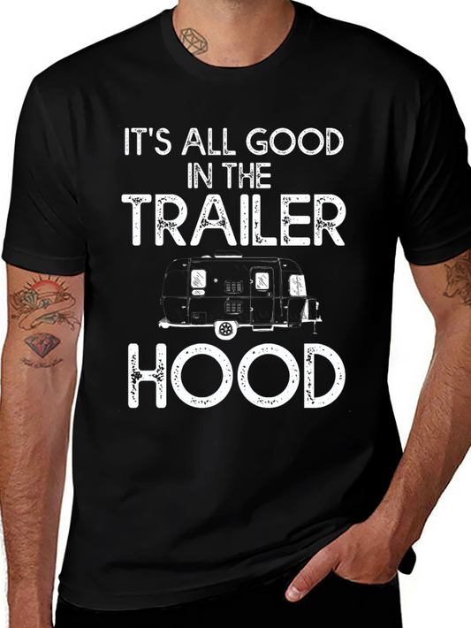 Trailer Hood Graphic T-Shirt - RV Camping Tee