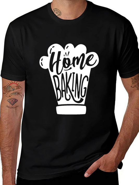 Home Baking T-Shirt - Chef Hat Design