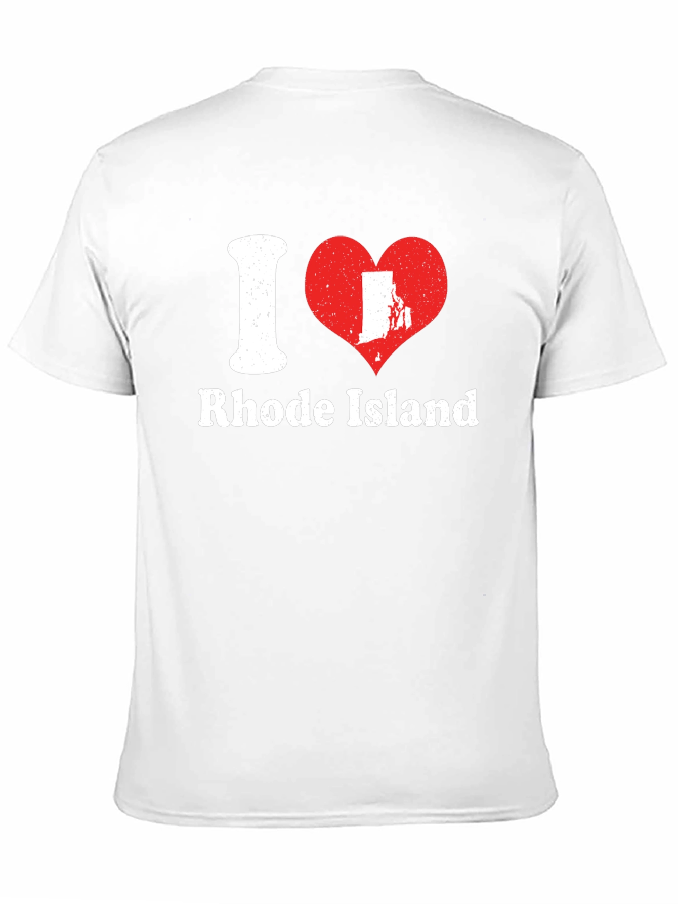 I Heart Rhode Island Black T-Shirt
