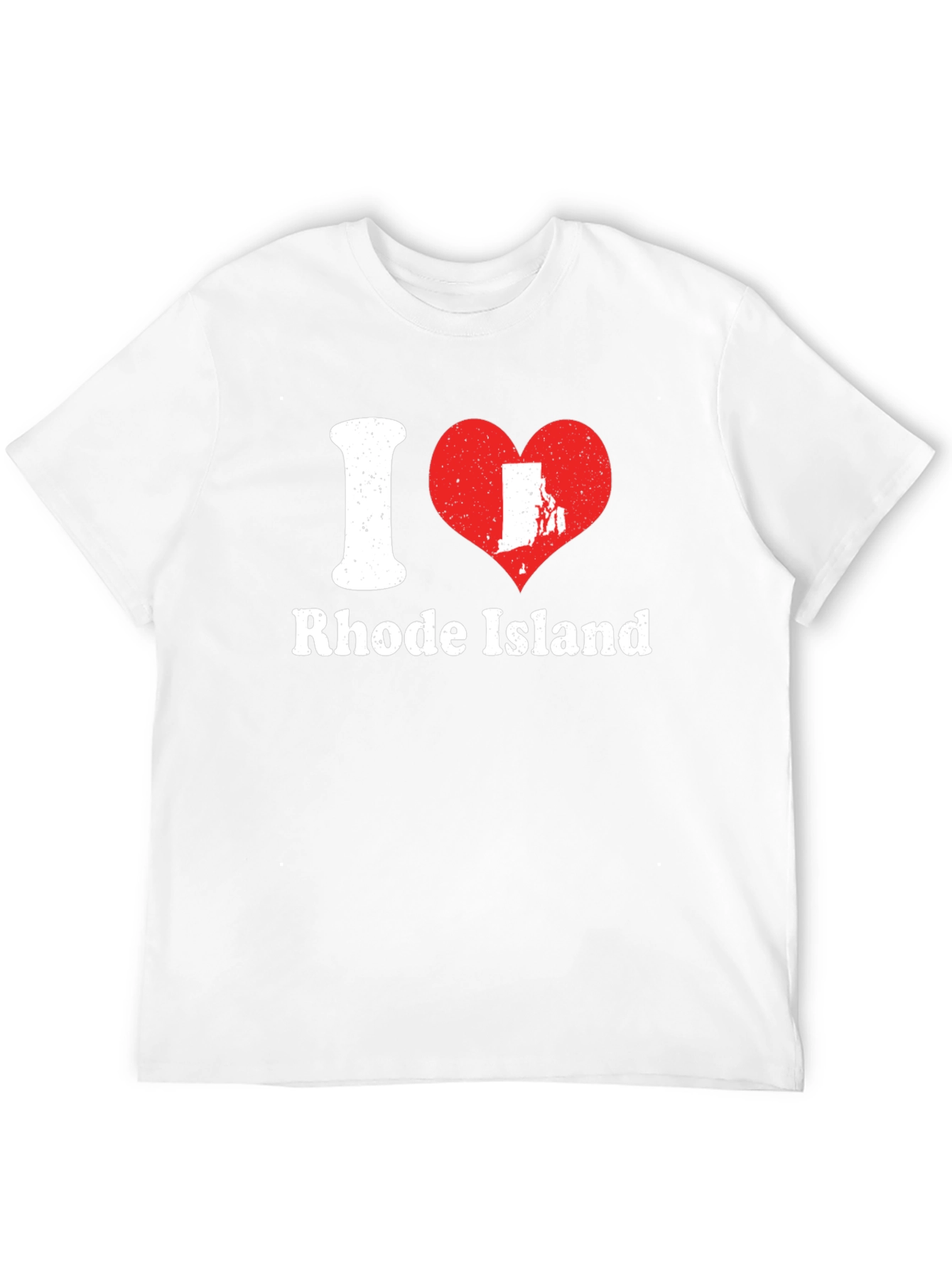 I Heart Rhode Island Black T-Shirt