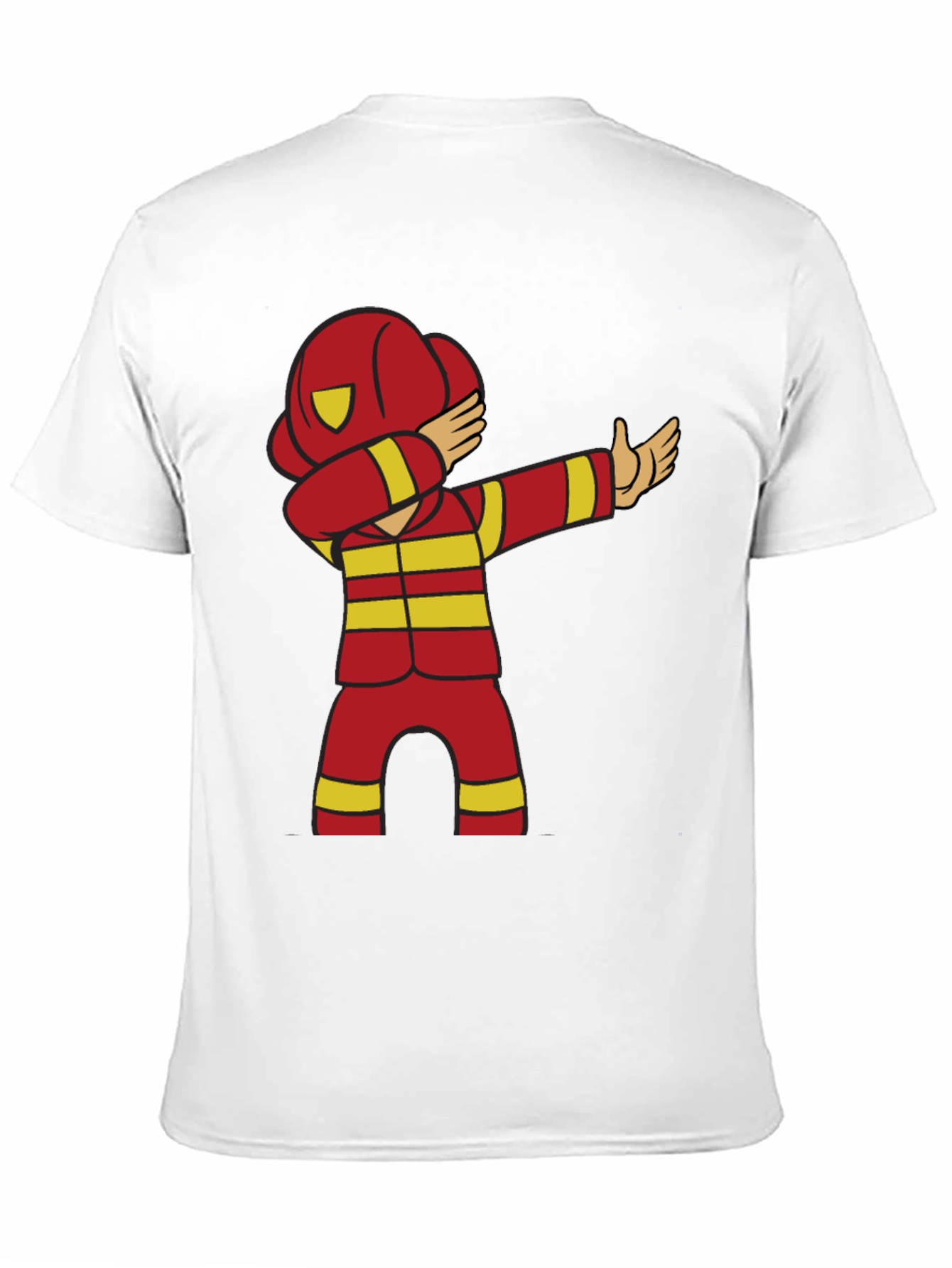 Firefighter Dab Black T-Shirt