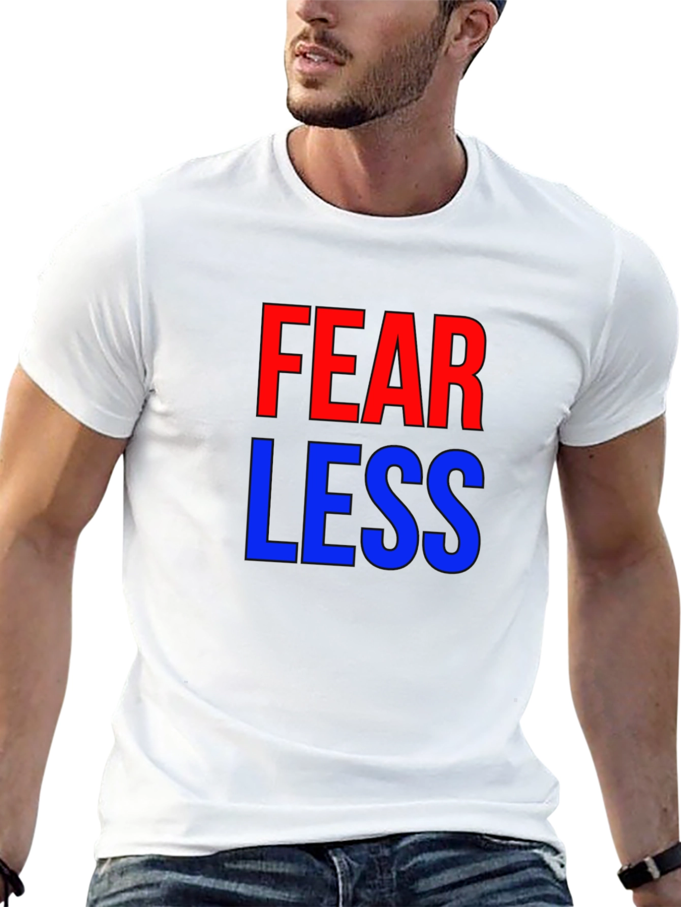 Fearless Graphic Tee - Bold Statement Shirt