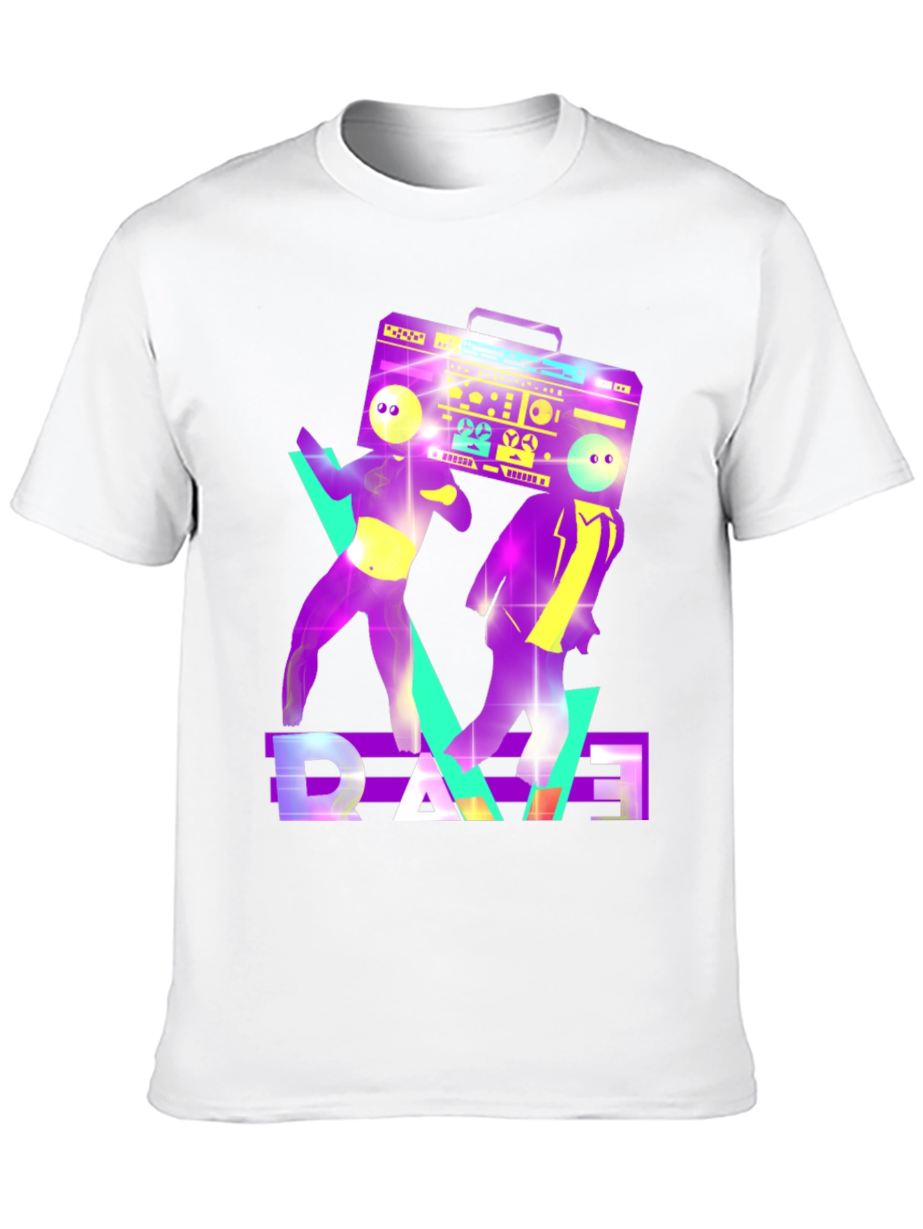 Retro Rave Graphic T-Shirt