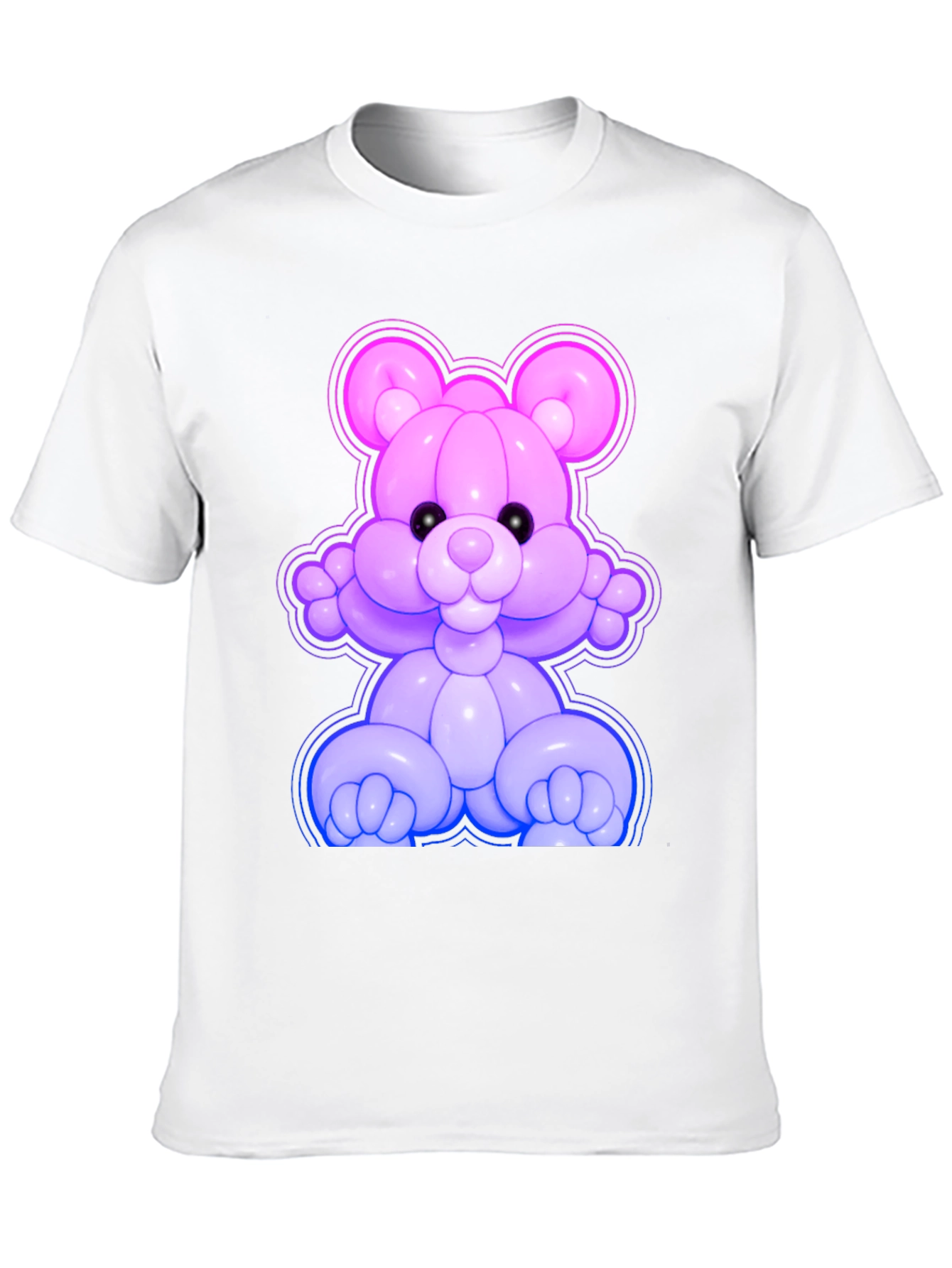 Balloon Bear Graphic Tee - Fun & Unique!