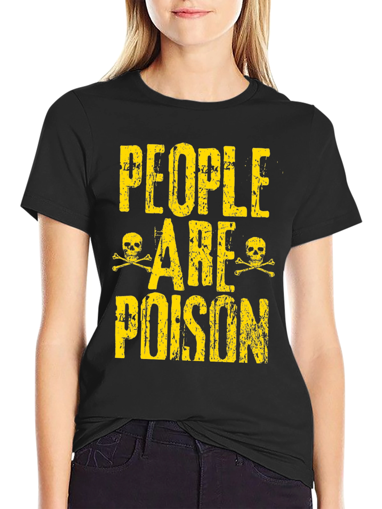 People are Poison Graphic T-Shirt
