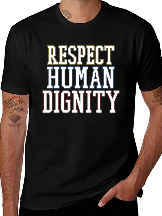 Respect Human Dignity Graphic Tee