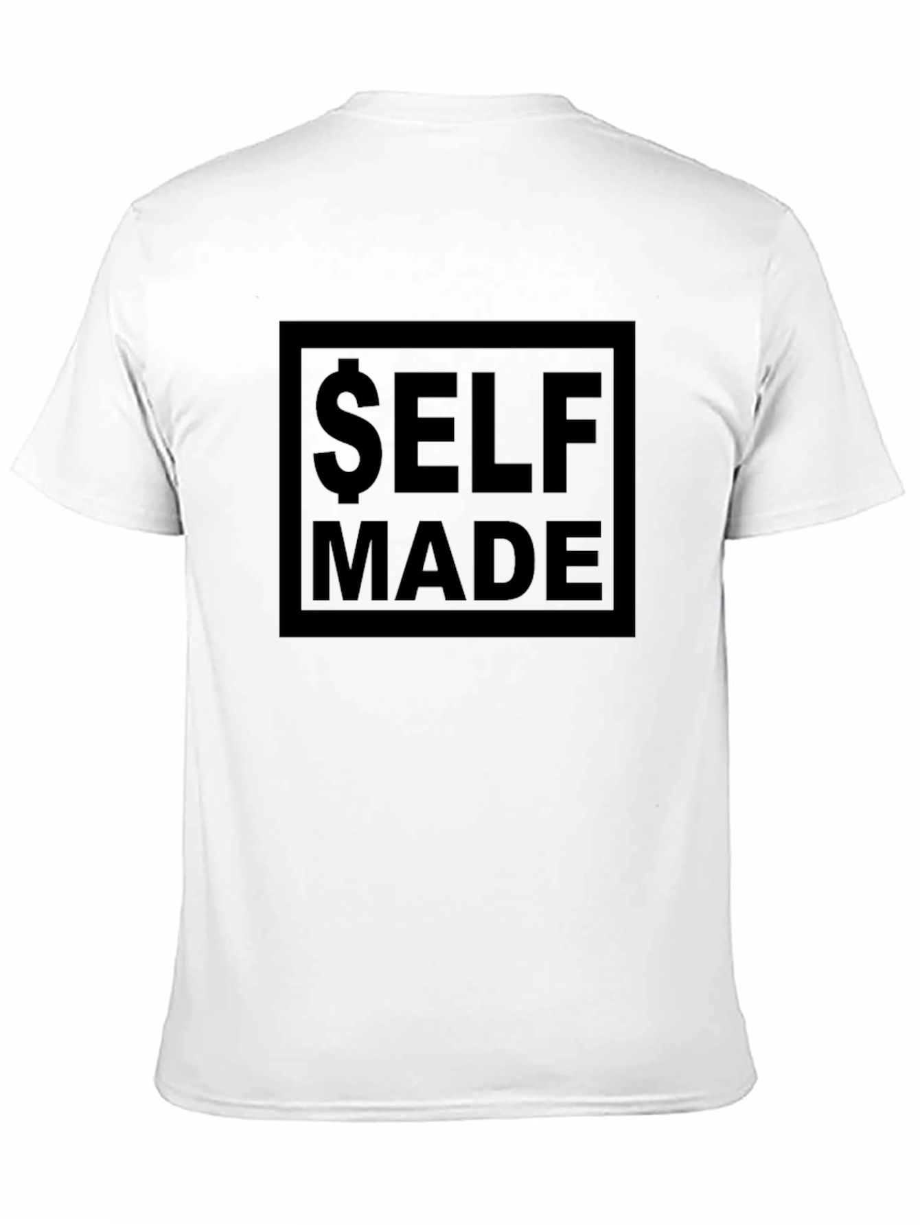Self Made Graphic Tee - Black Crew Neck