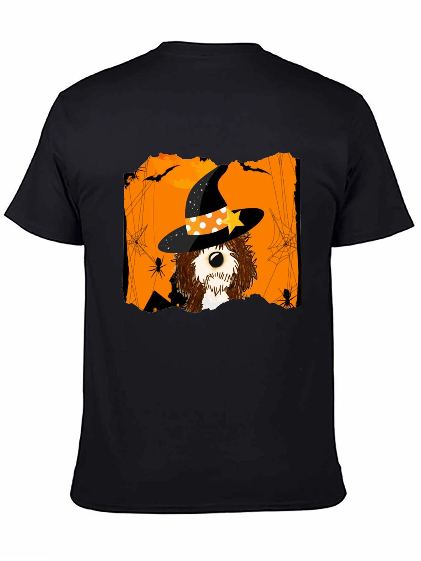 Halloween Witch Dog T-Shirt