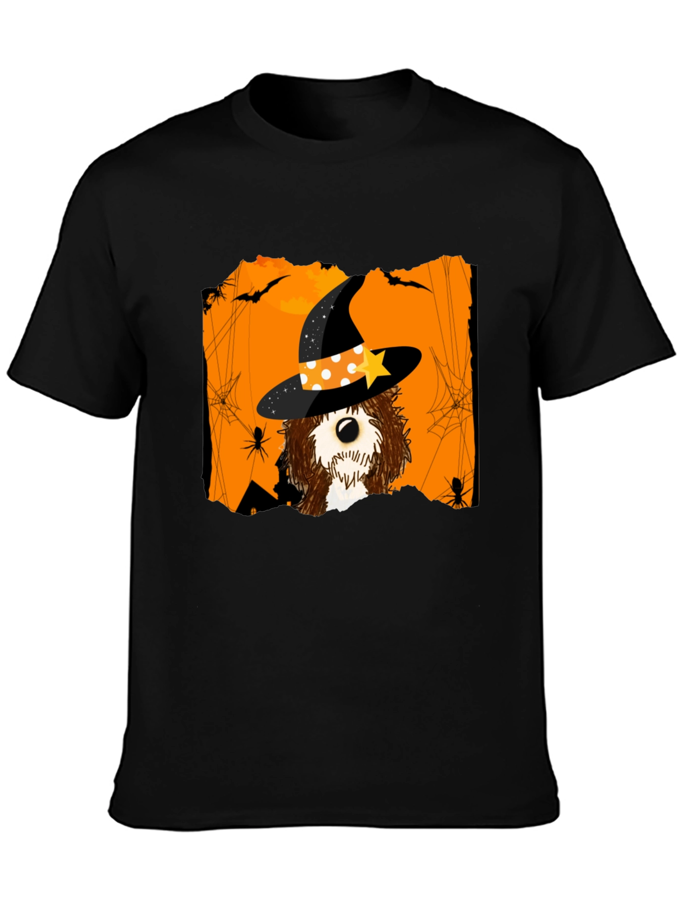 Halloween Witch Dog T-Shirt