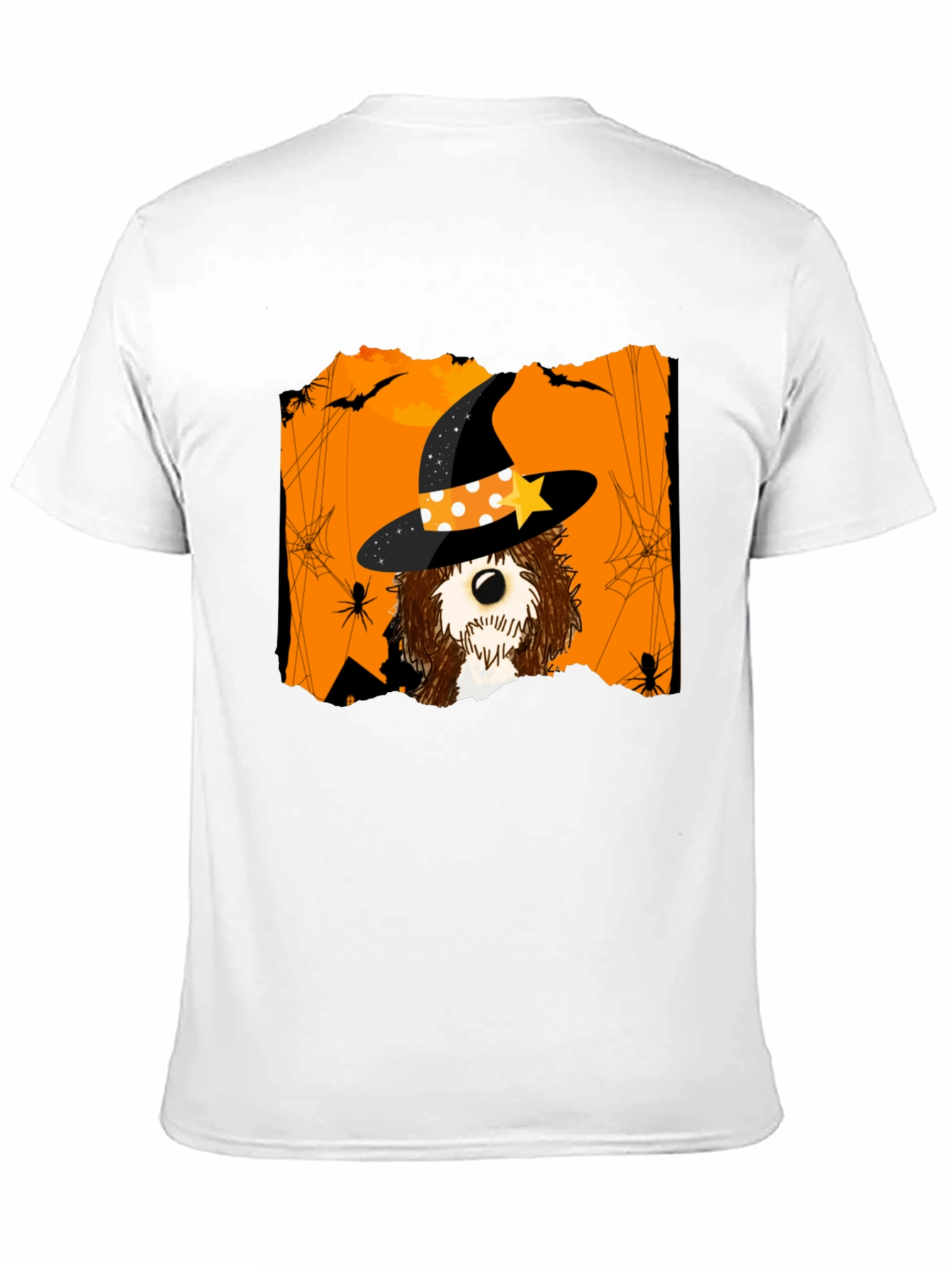 Halloween Witch Dog T-Shirt