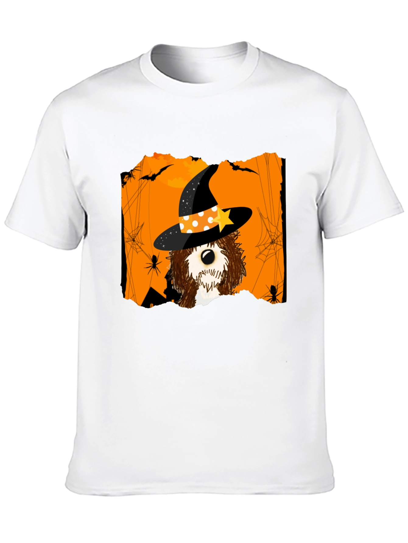 Halloween Witch Dog T-Shirt