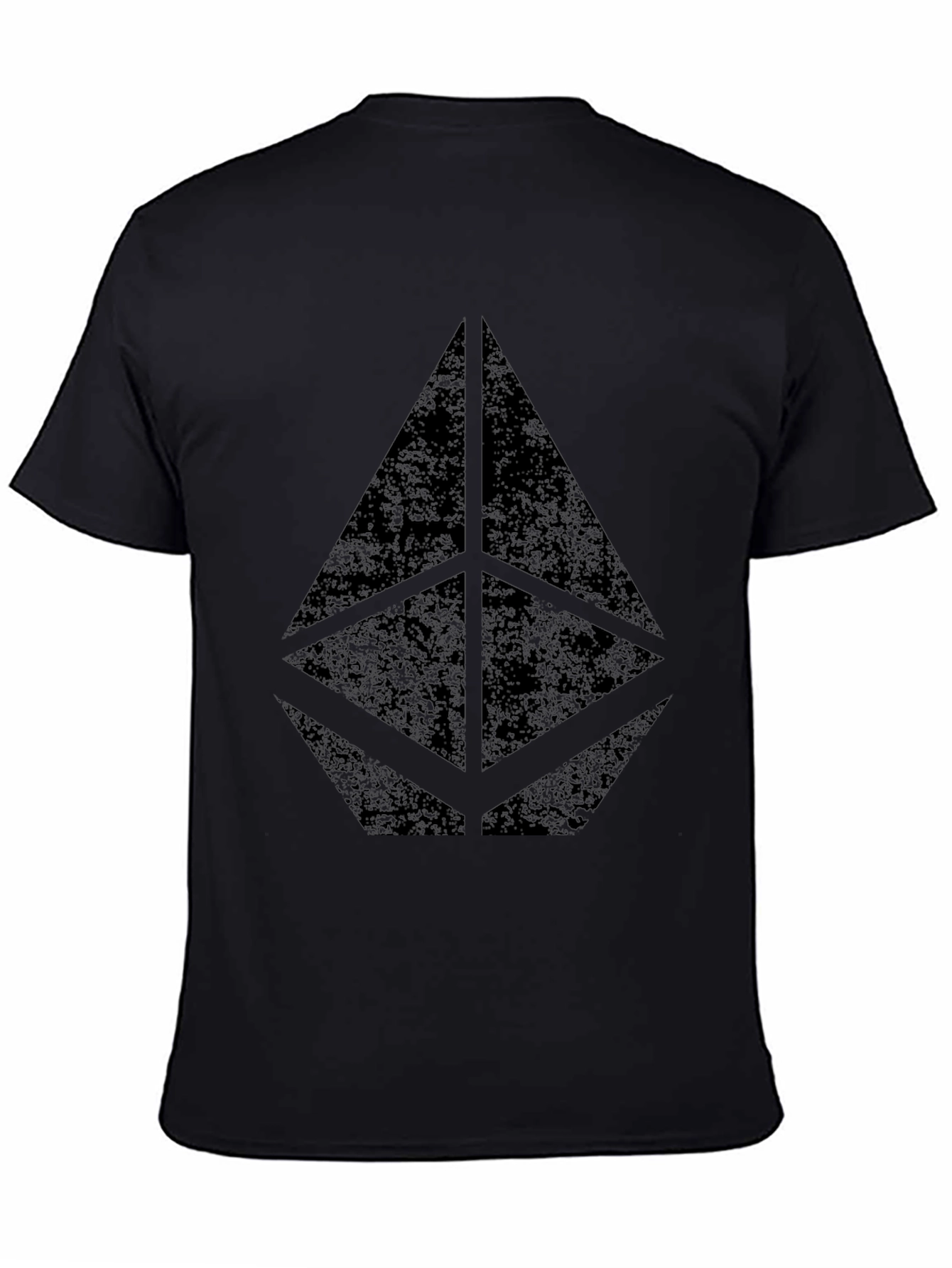 Geometric Black T-Shirt