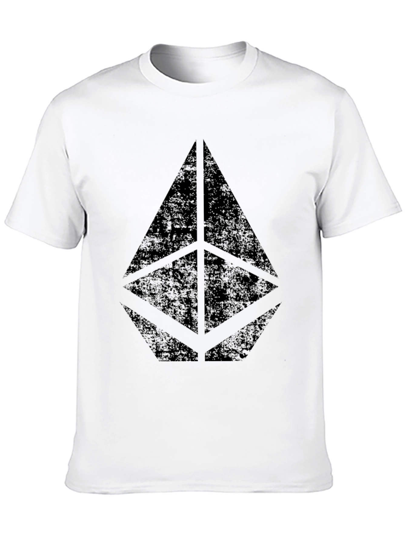 Geometric Black T-Shirt