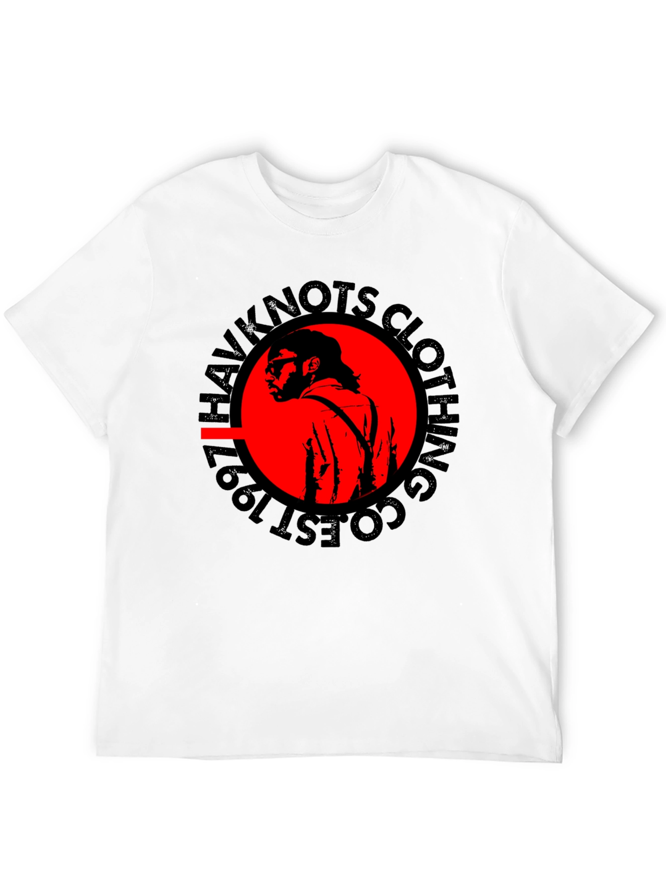 HavkKnots Clothing EST 1997 Black T-Shirt