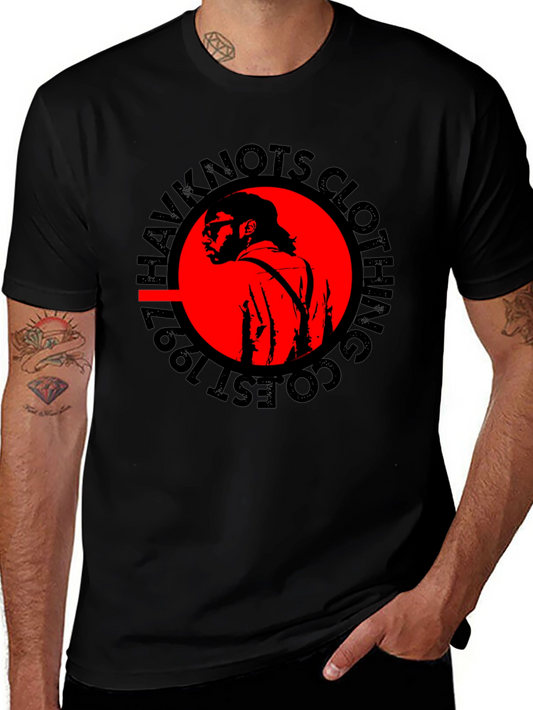 HavkKnots Clothing EST 1997 Black T-Shirt
