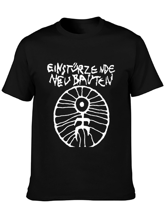 Einstürzende Neubauten Band Tee - Black Cotton T-Shirt