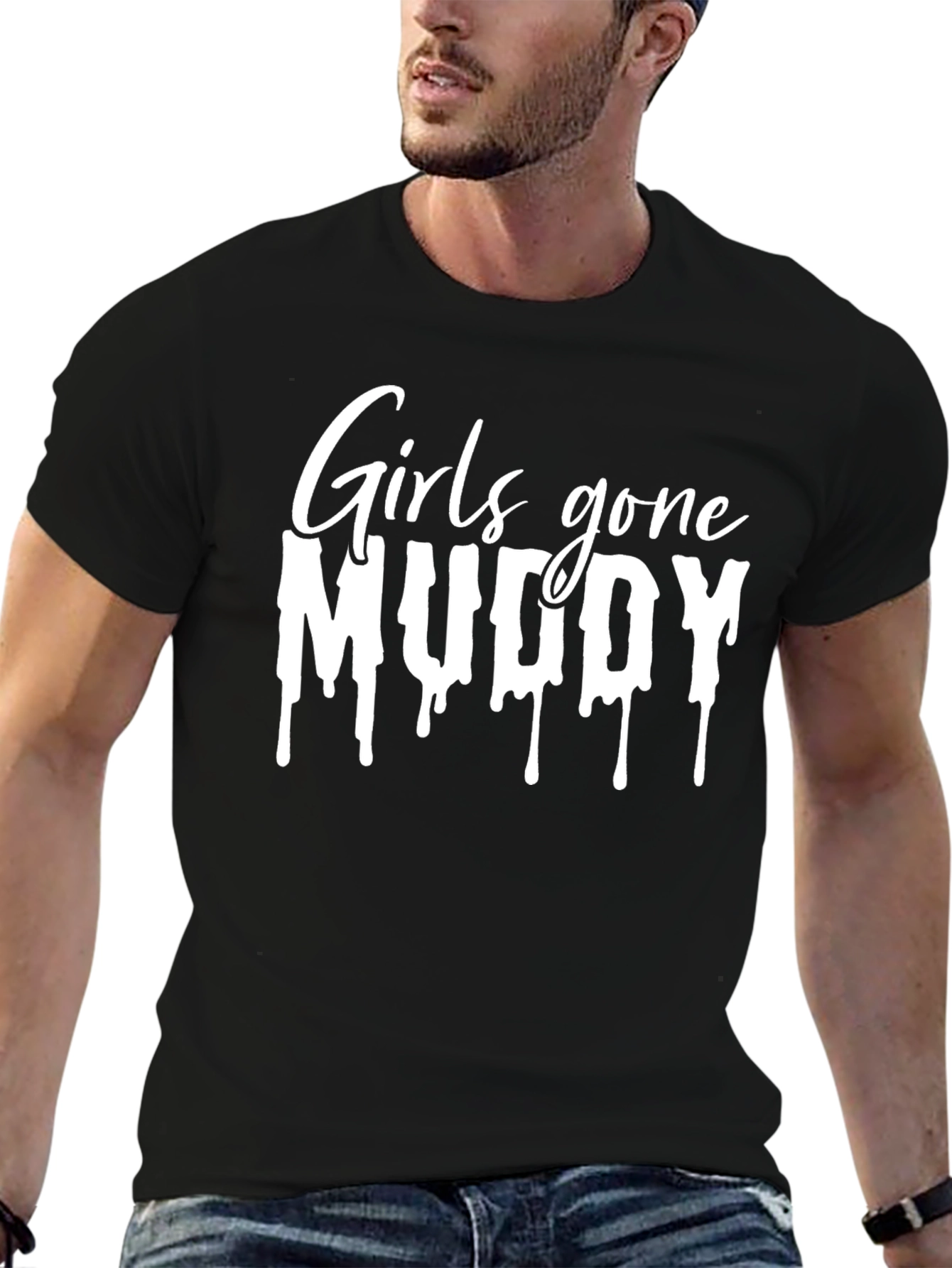 Girls Gone Muddy T-Shirt - Black