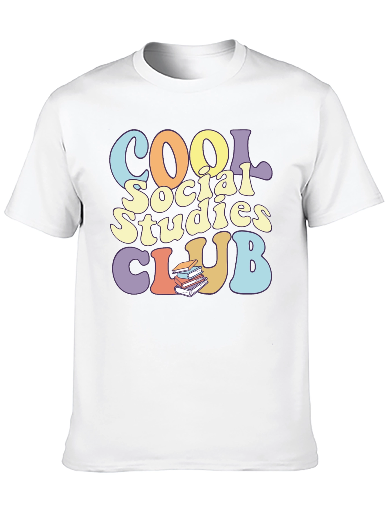 Cool Social Studies Club Black T-Shirt