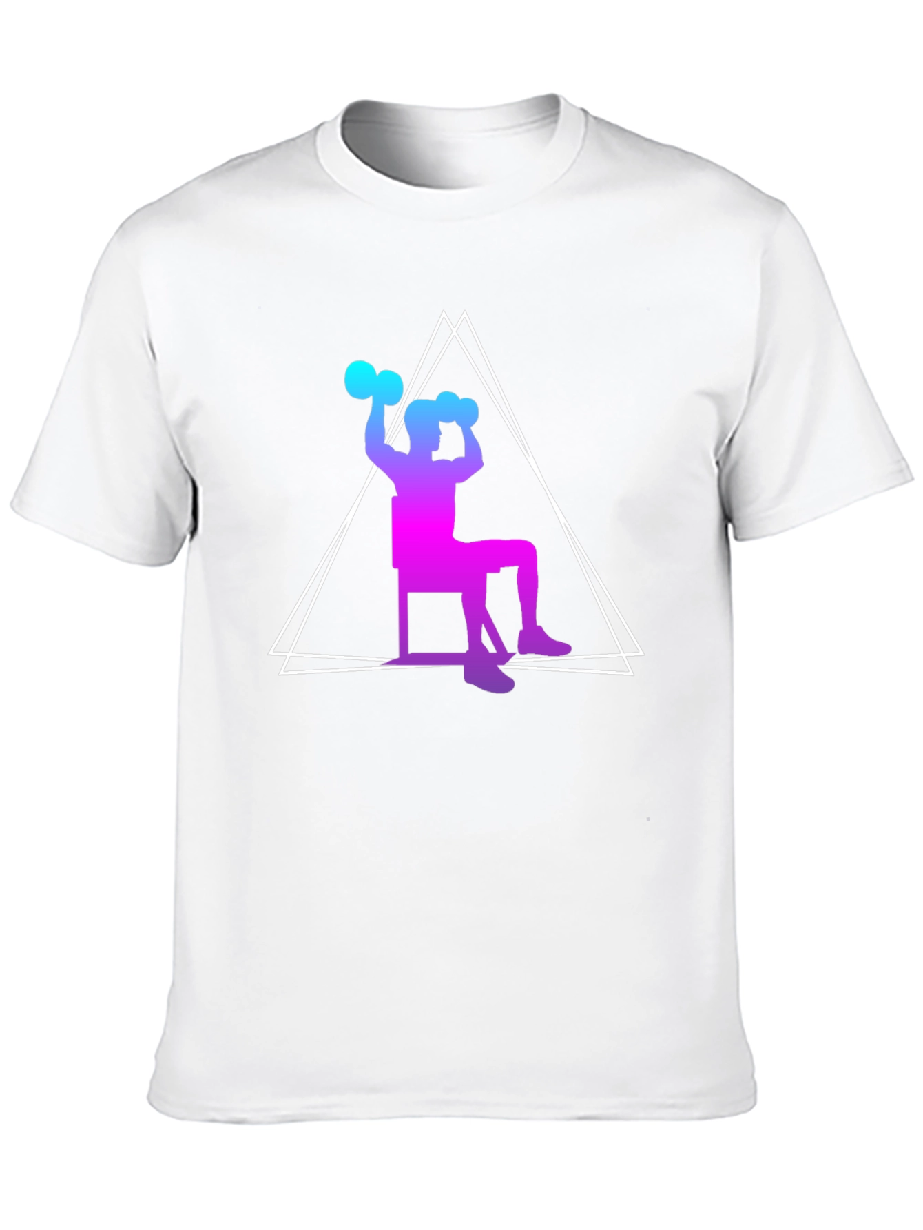 Workout Graphic Tee - Stylish Fitness Apparel