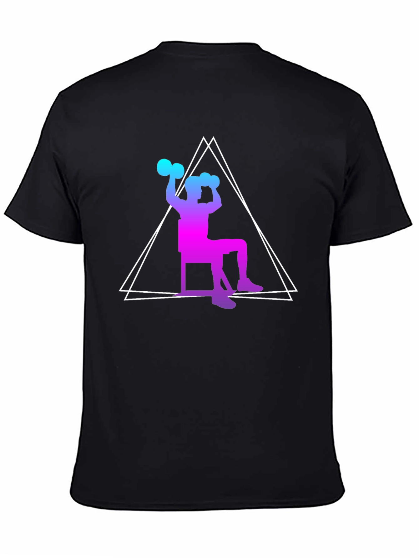 Workout Graphic Tee - Stylish Fitness Apparel