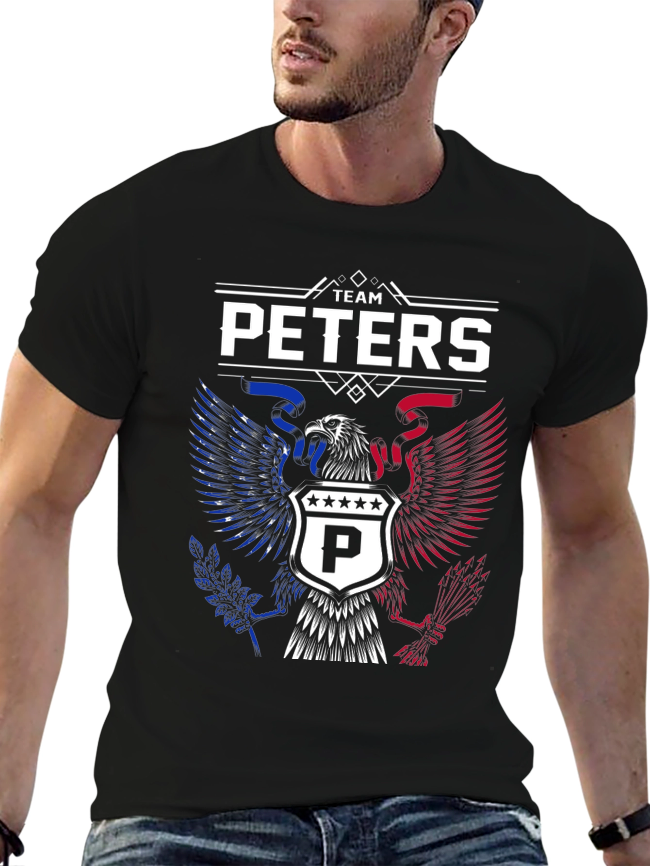 Team Peters Eagle Crest T-Shirt