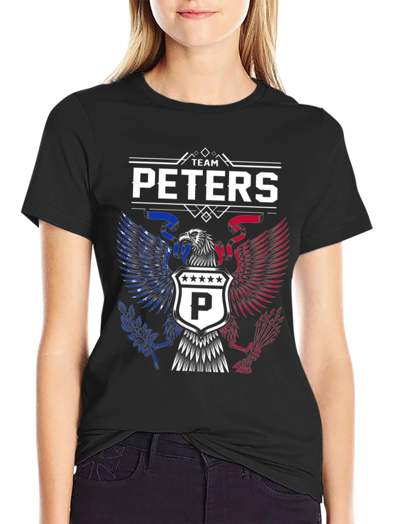 Team Peters Eagle Crest T-Shirt