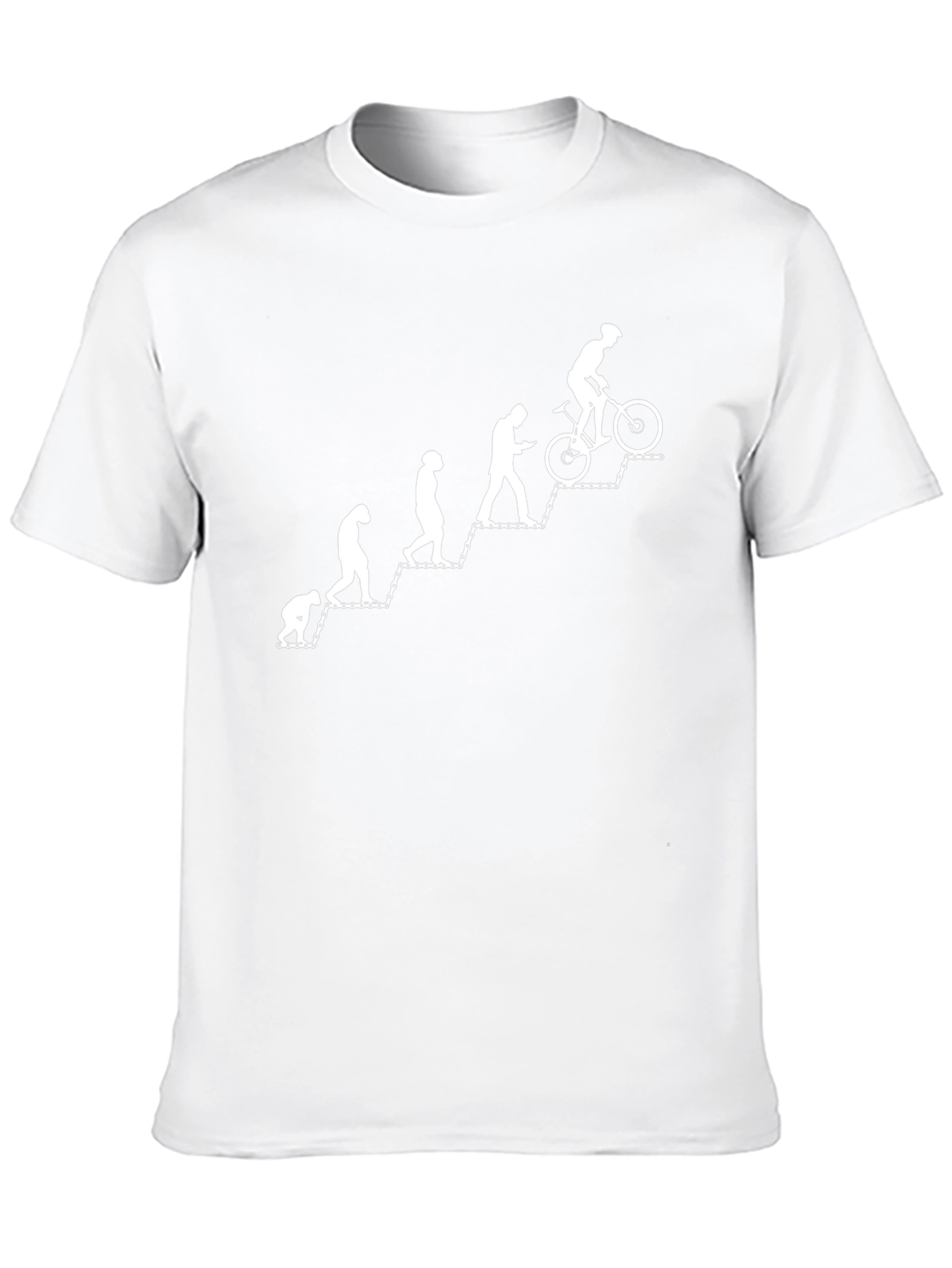 Evolution of a Cyclist Graphic Tee