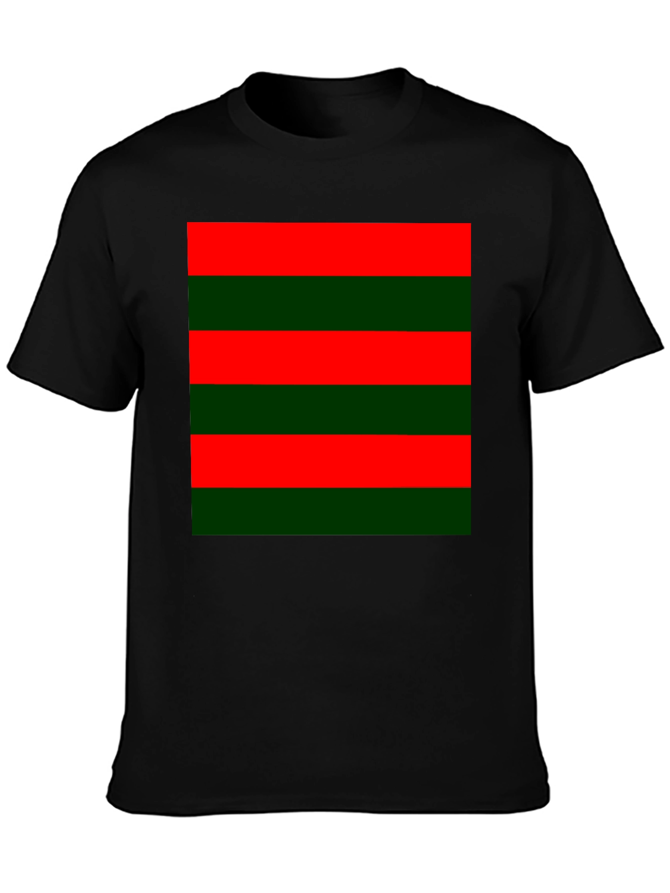 Striped Color Block Tee
