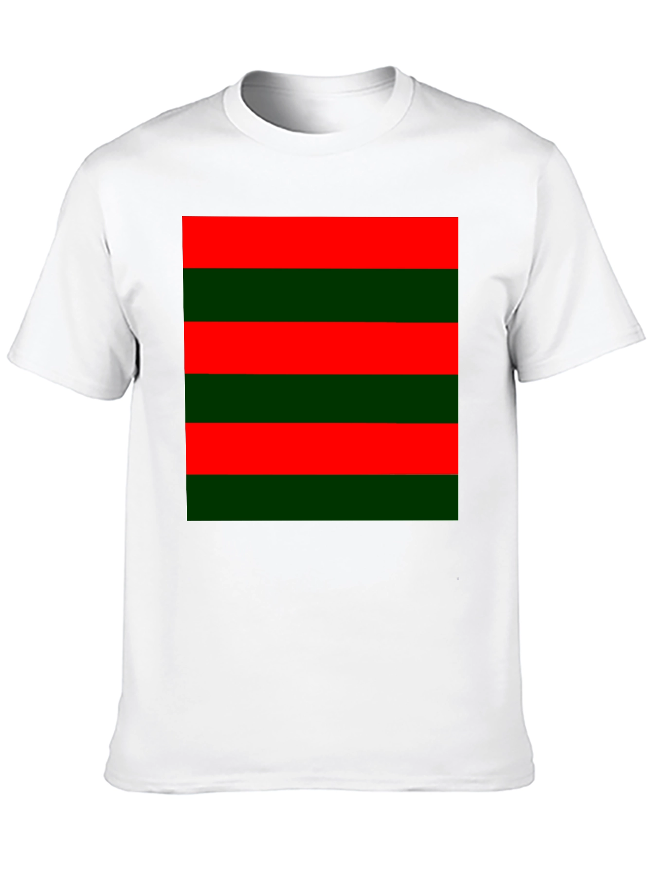 Striped Color Block Tee