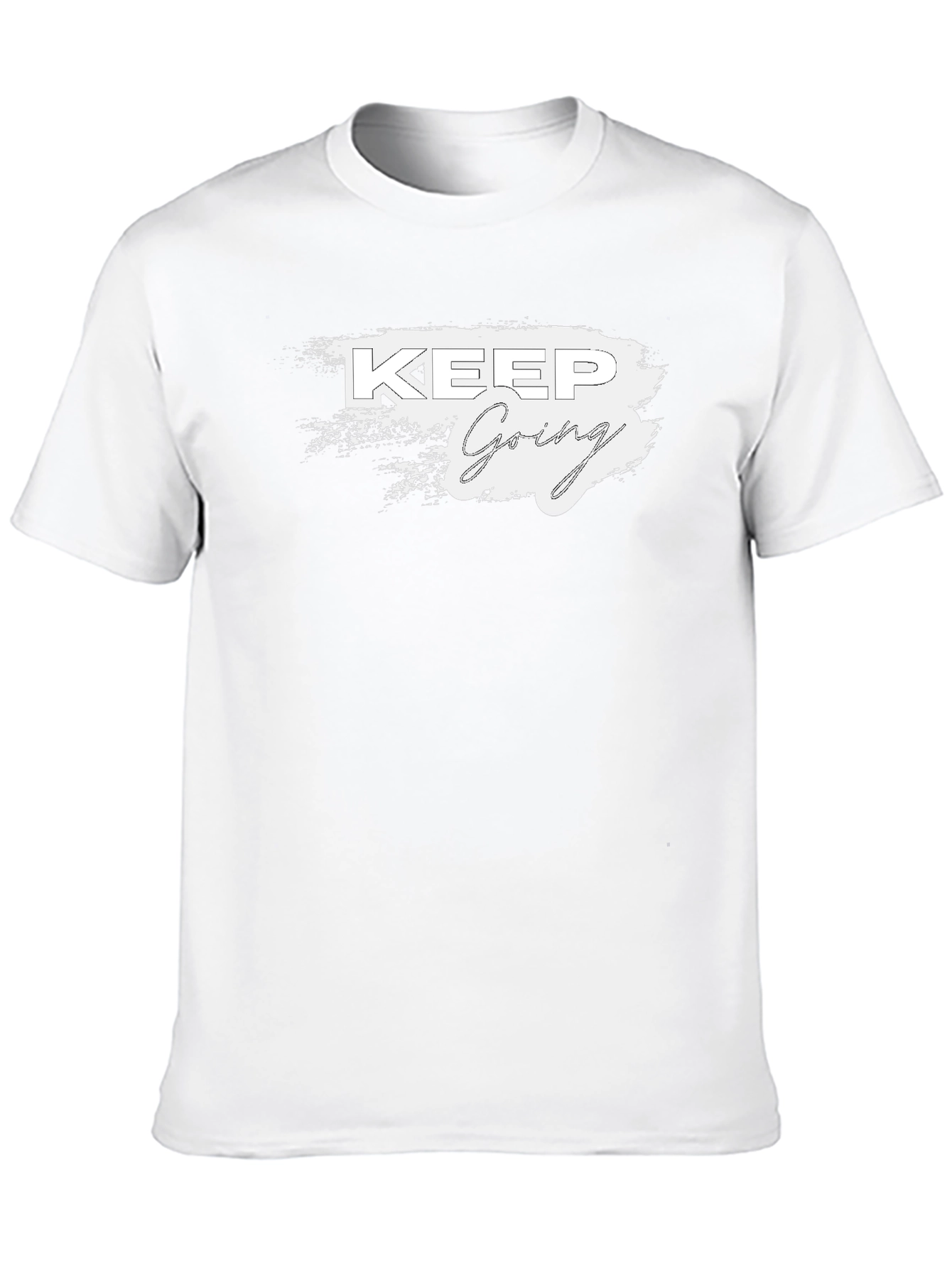 Keep Going Graphic T-Shirt - Motivational Design