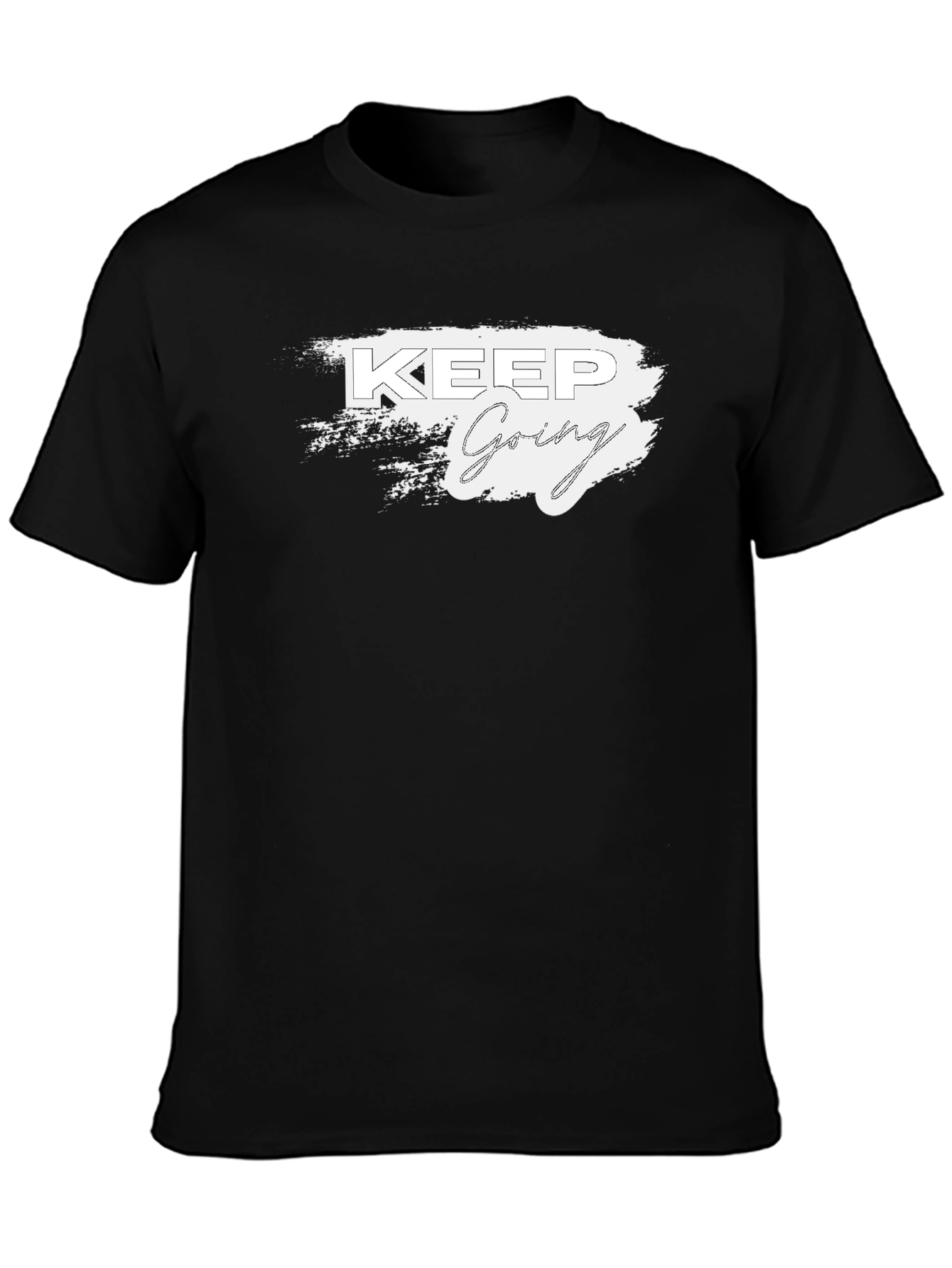 Keep Going Graphic T-Shirt - Motivational Design