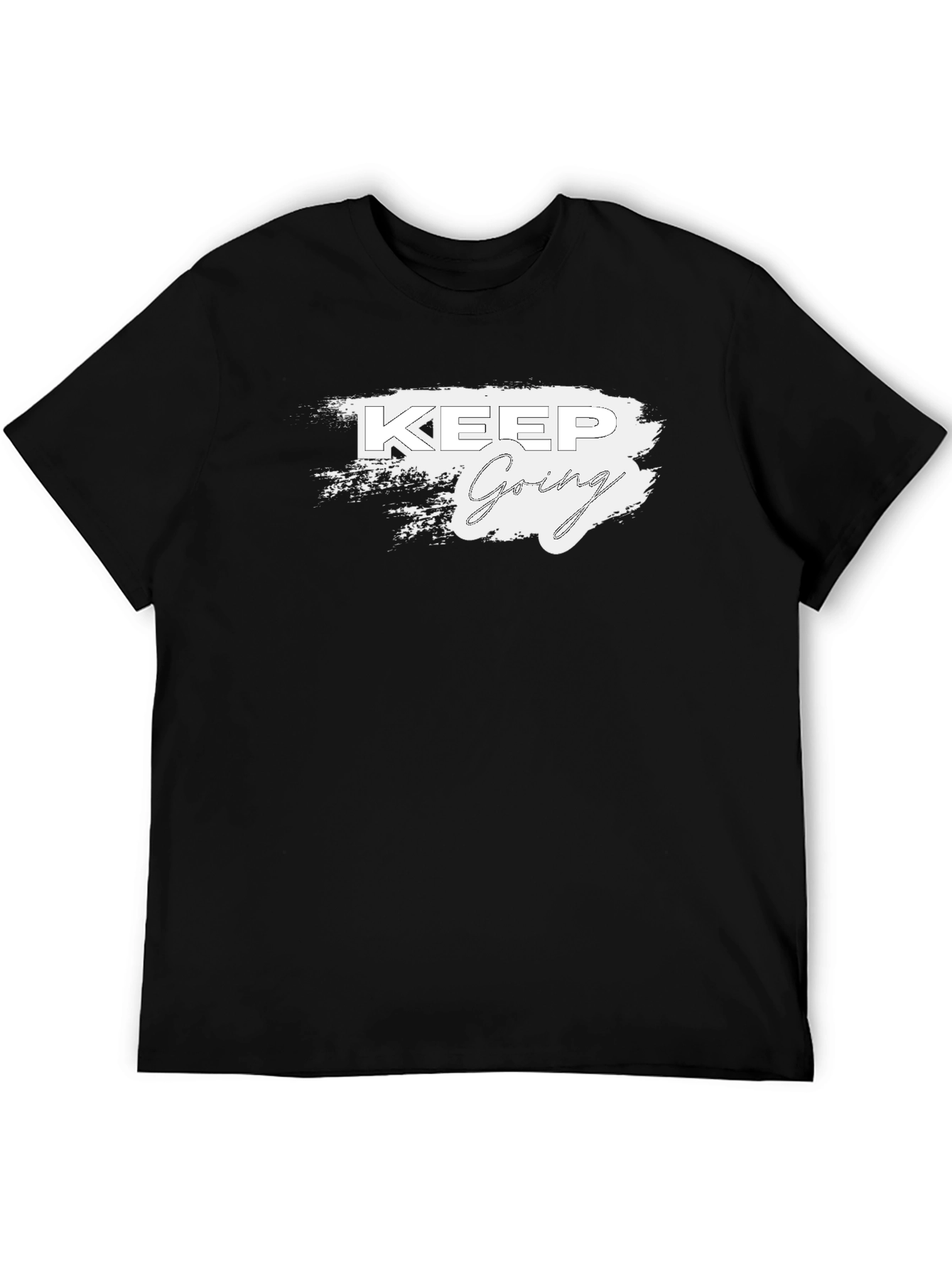 Keep Going Graphic T-Shirt - Motivational Design