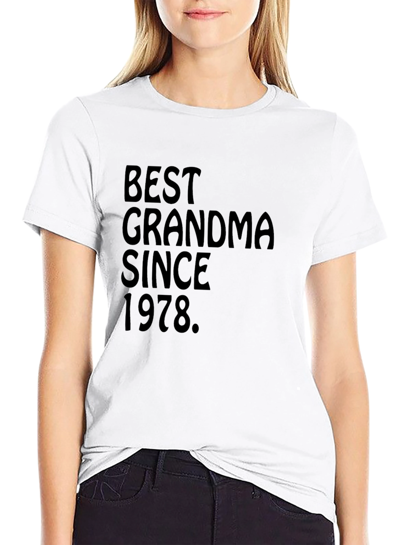Best Grandma Since 1978 Black T-Shirt