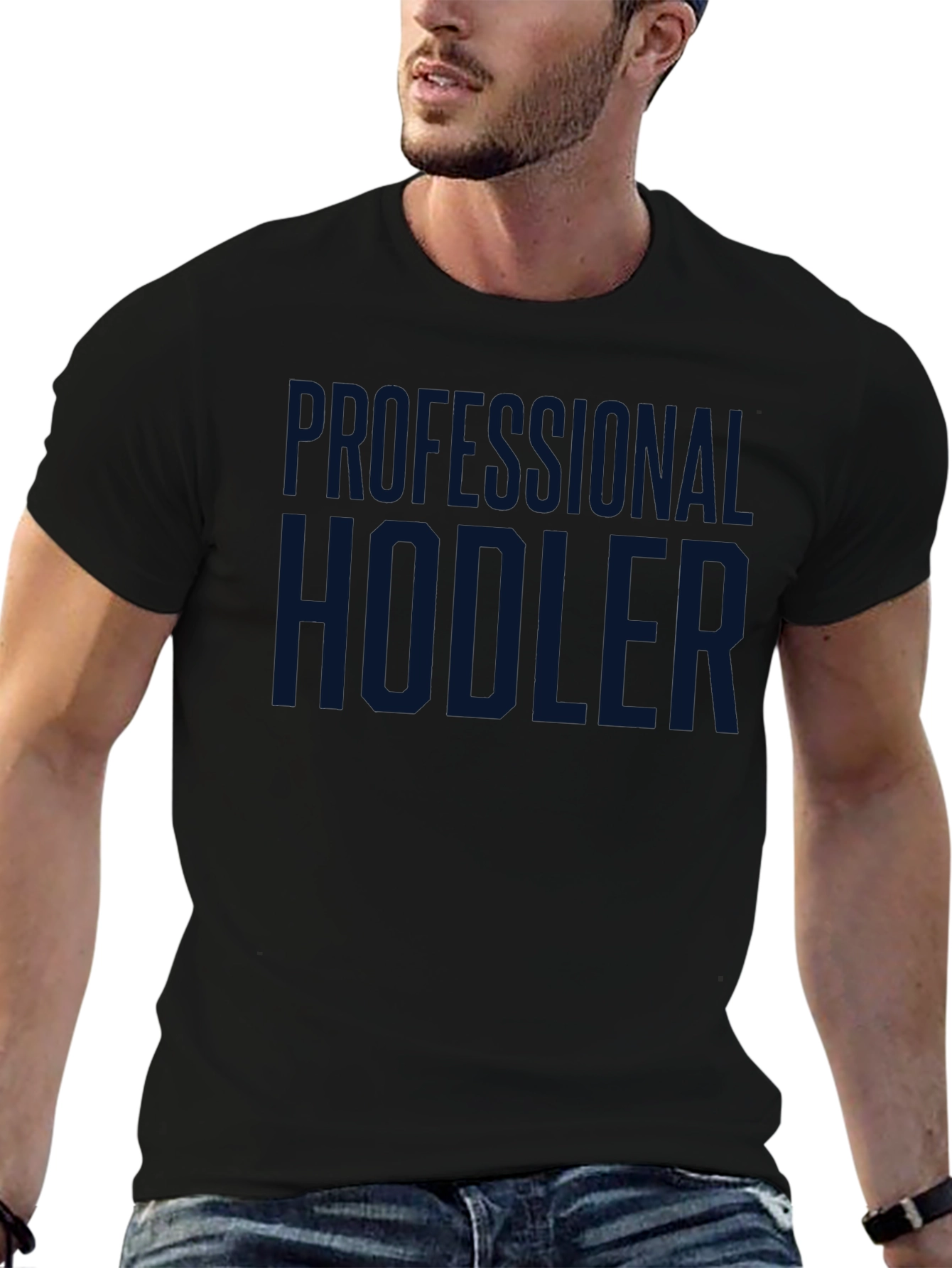 Professional Hodler Black T-Shirt