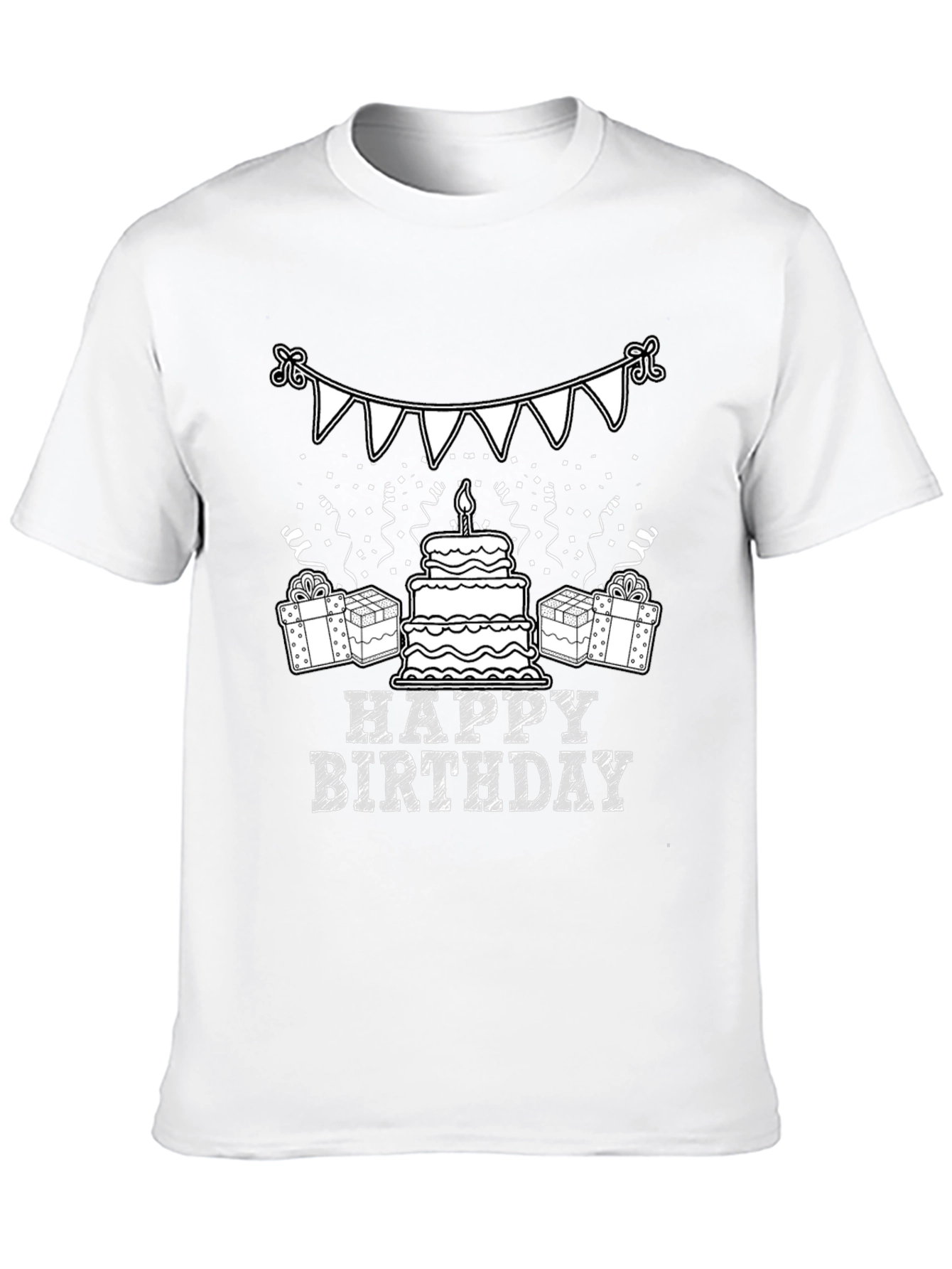 Happy Birthday Graphic Tee