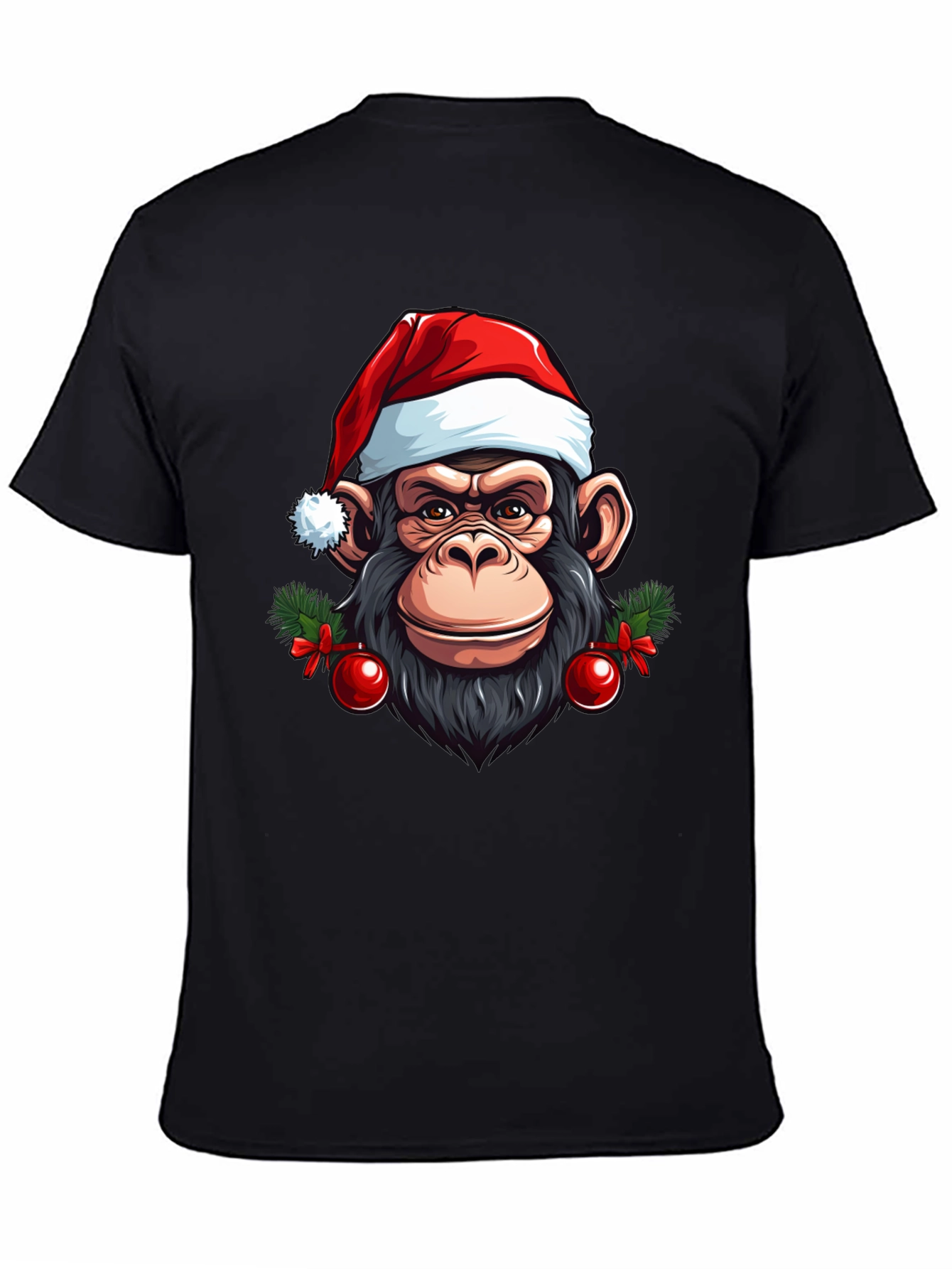 Festive Monkey Graphic Tee