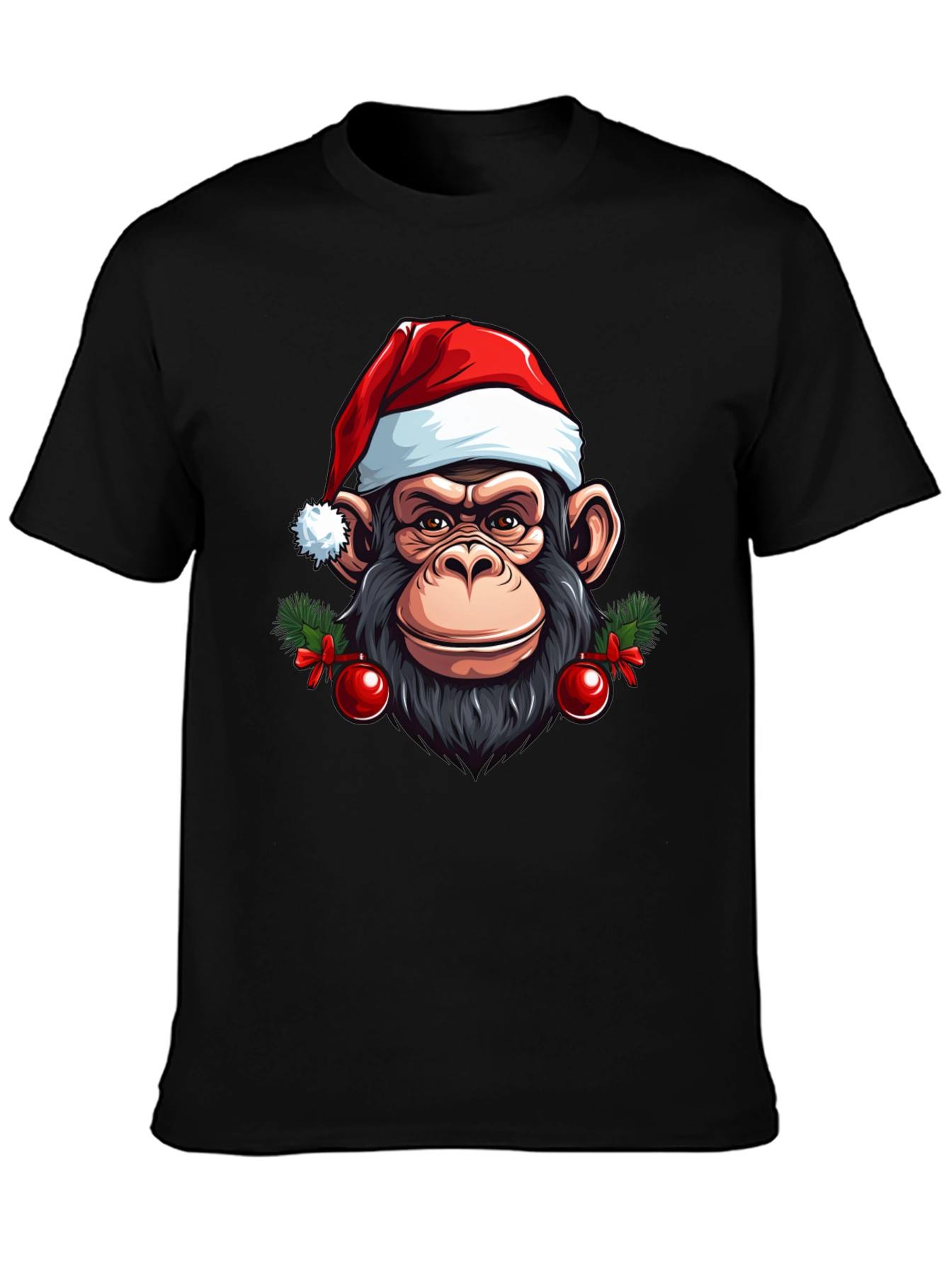 Festive Monkey Graphic Tee