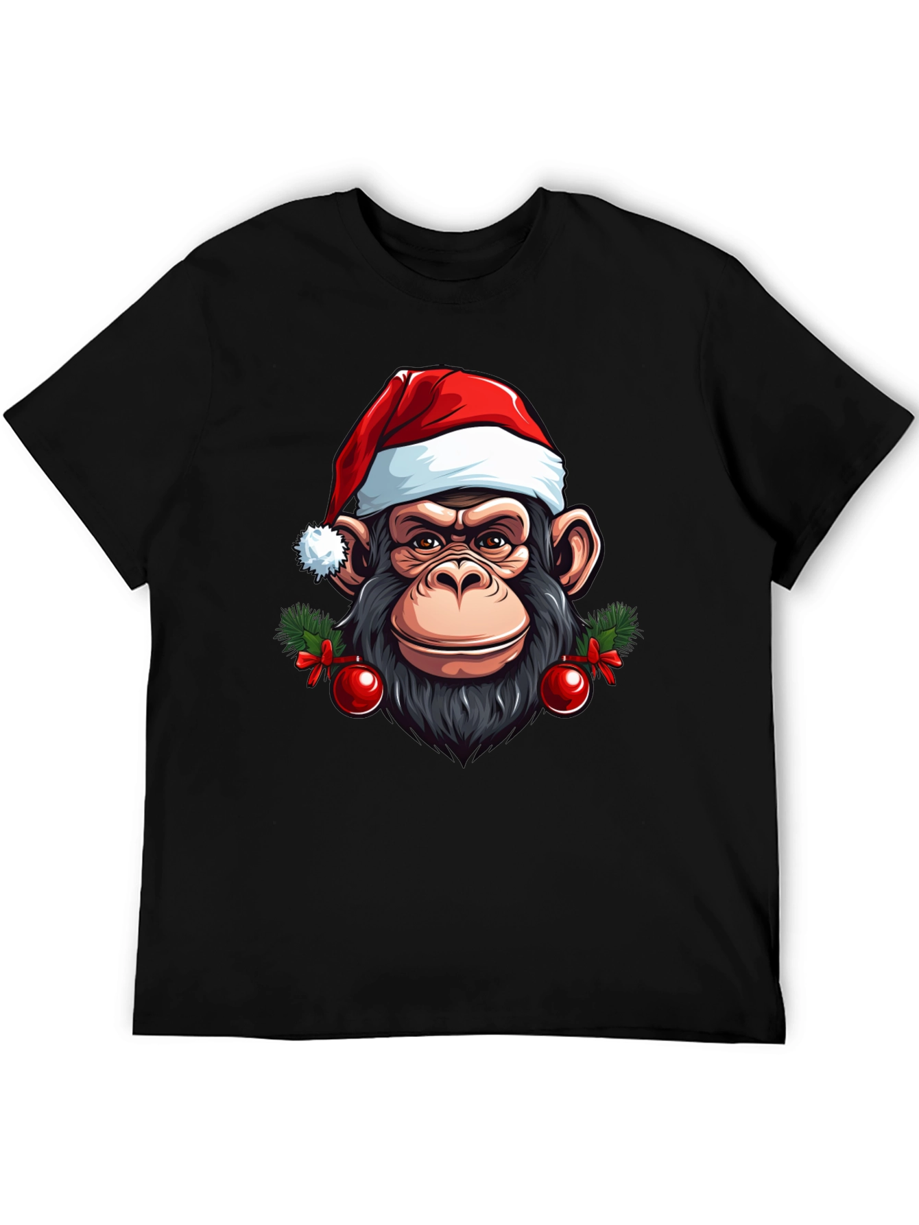 Festive Monkey Graphic Tee