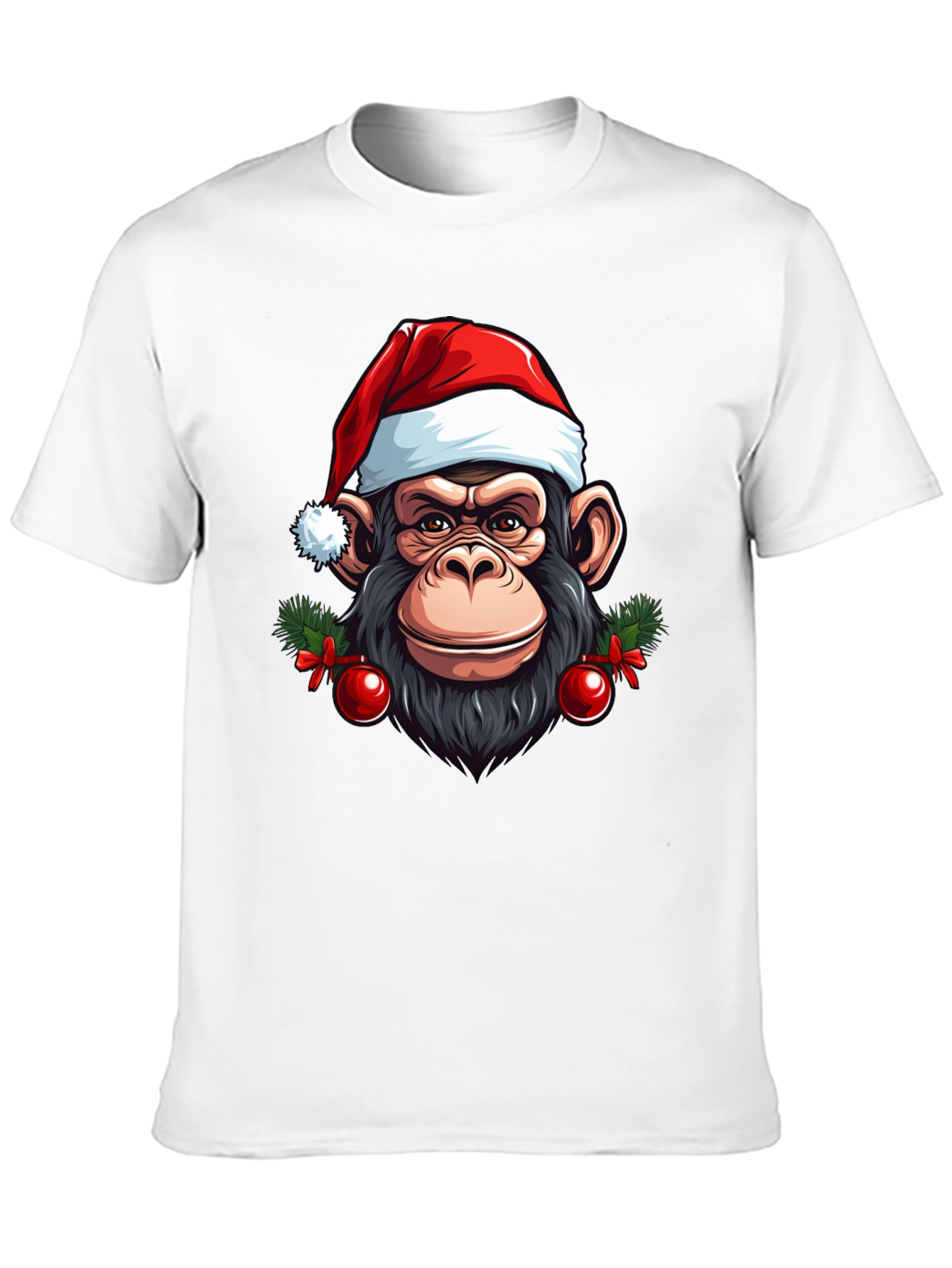 Festive Monkey Graphic Tee