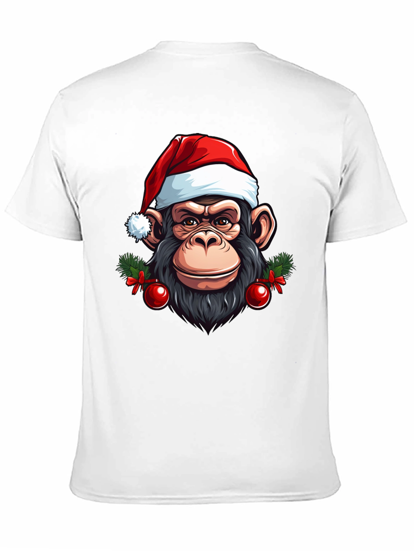 Festive Monkey Graphic Tee