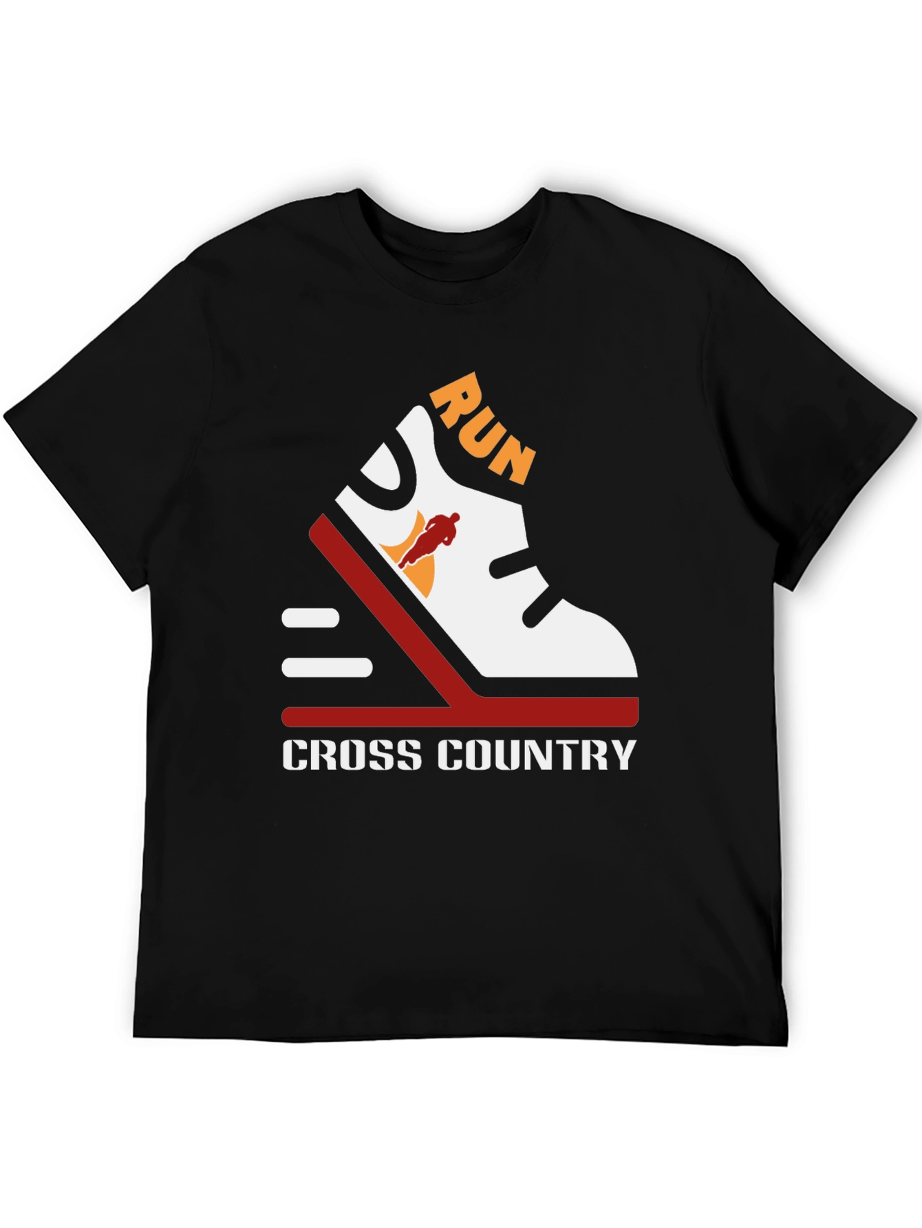 Cross Country Run Graphic T-Shirt