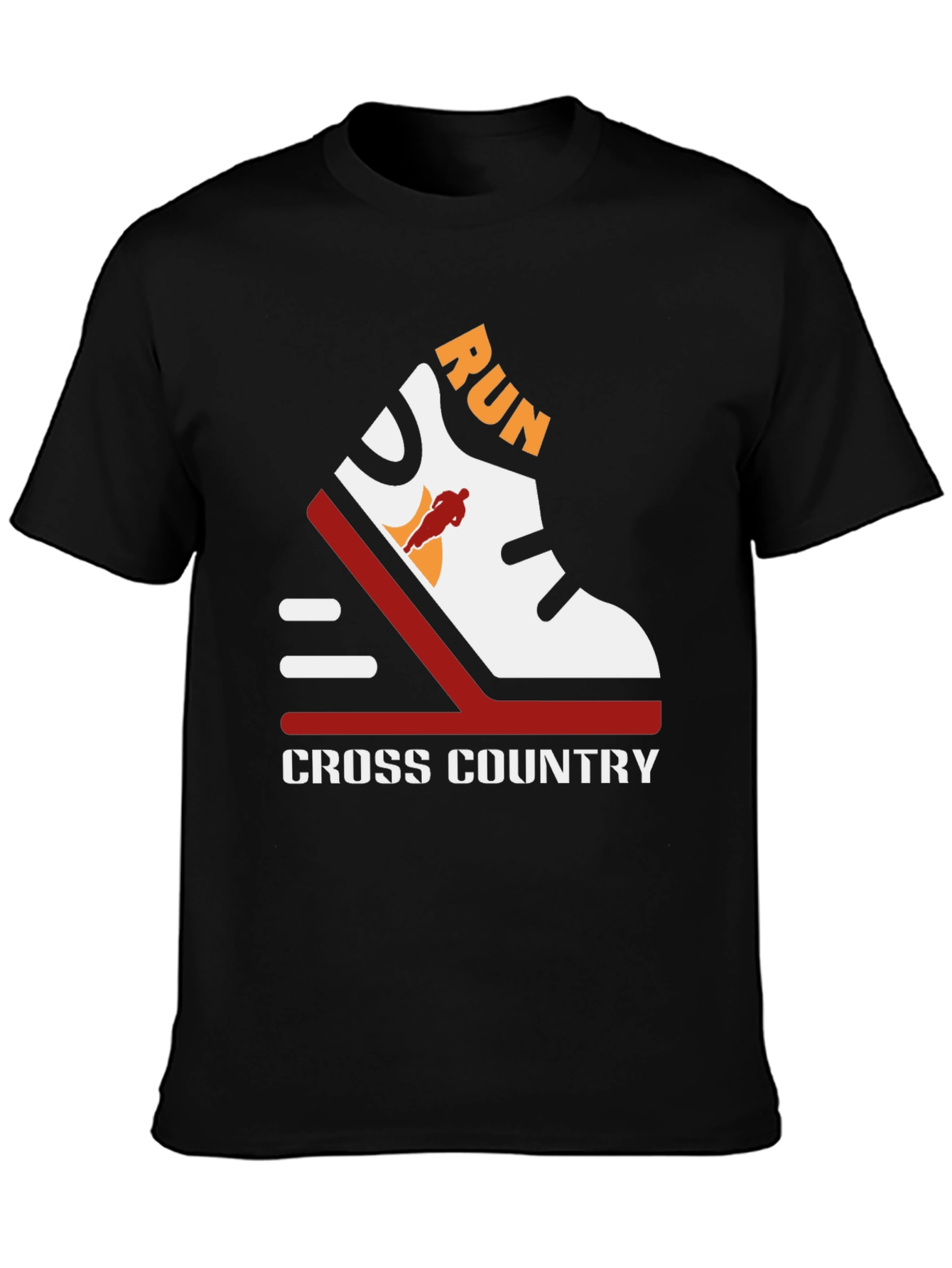 Cross Country Run Graphic T-Shirt